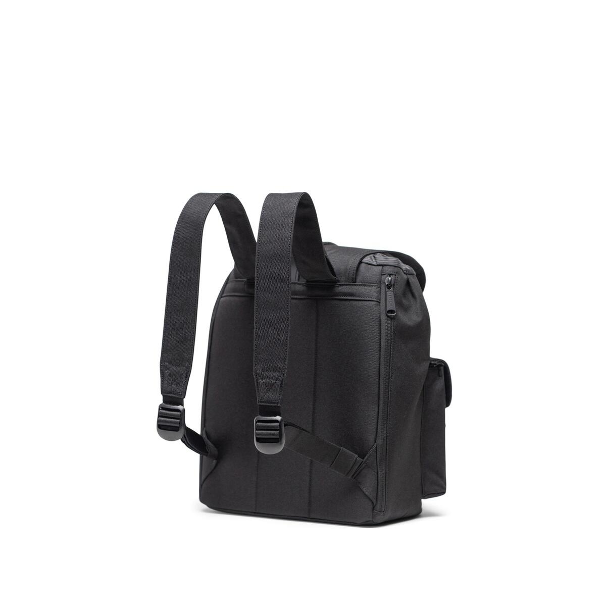 Sac à dos en matières recyclées DAWSON SMALL 13L unisexe Noir 3/4