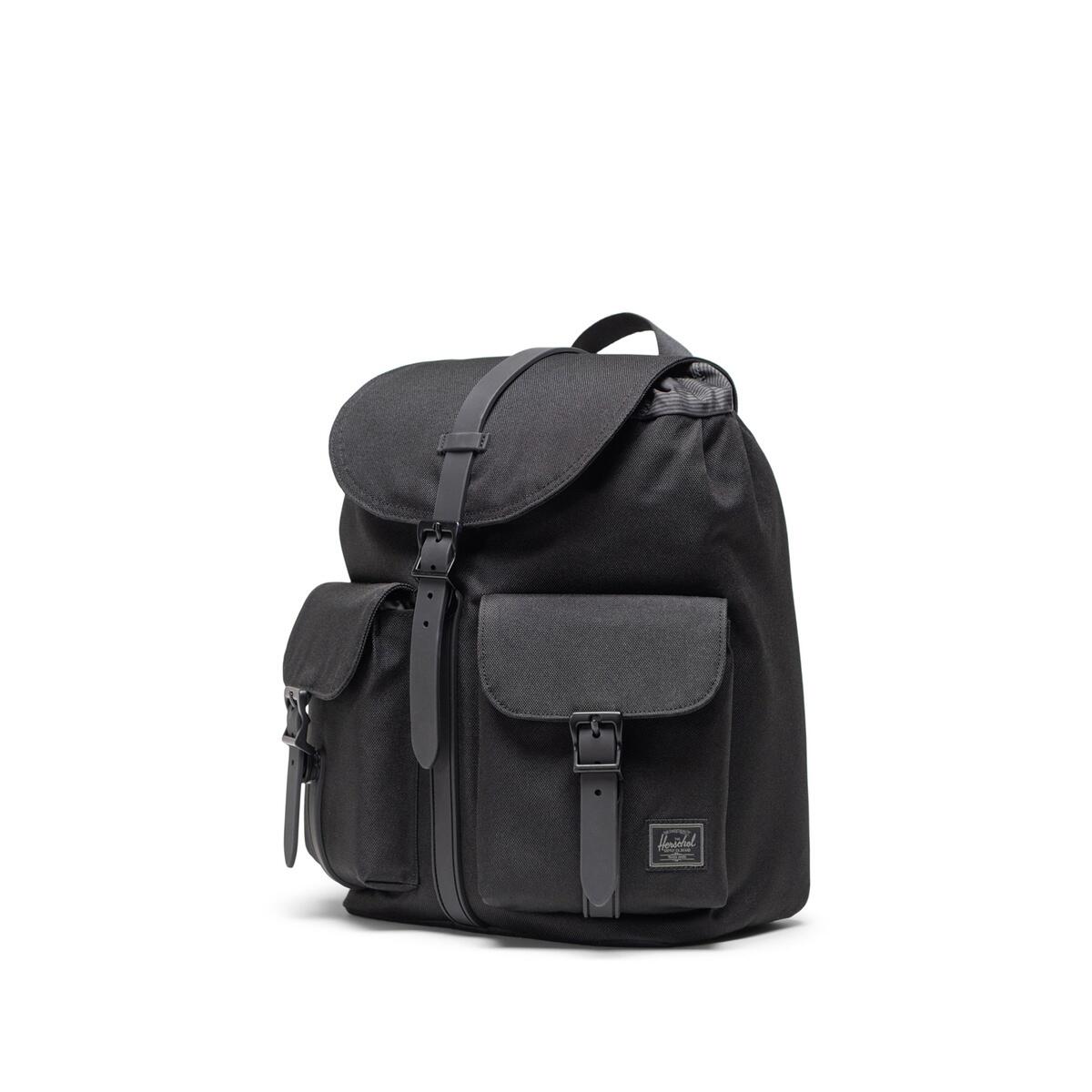 Sac à dos en matières recyclées DAWSON SMALL 13L unisexe Noir 2/4