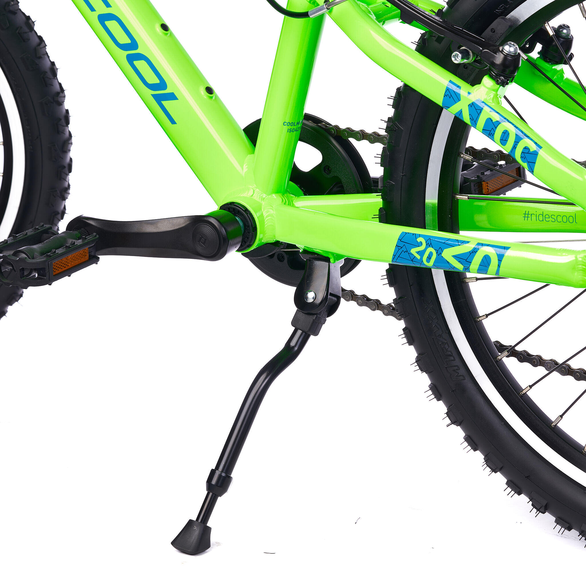 Kinderfiets 20/24/26 inch Xroc Pro 7-speed V-brake vanaf 6 jaar Neon Groen/Oceaa 4/7