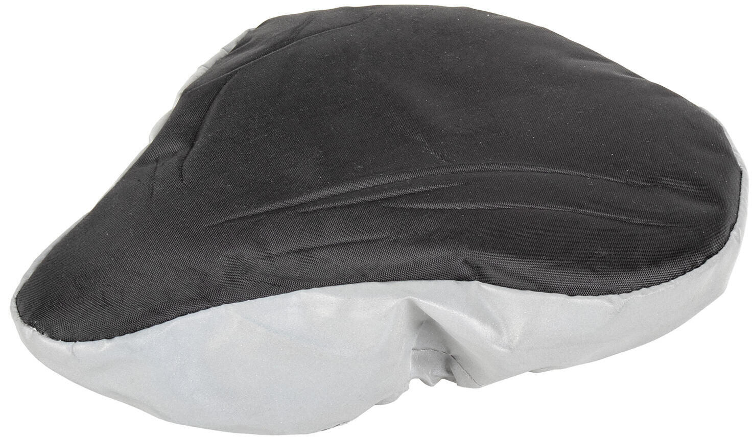 M-WAVE housse de selle universelle 225 x 245 mm mousse 20 mm noir/réfléchissant 1/1
