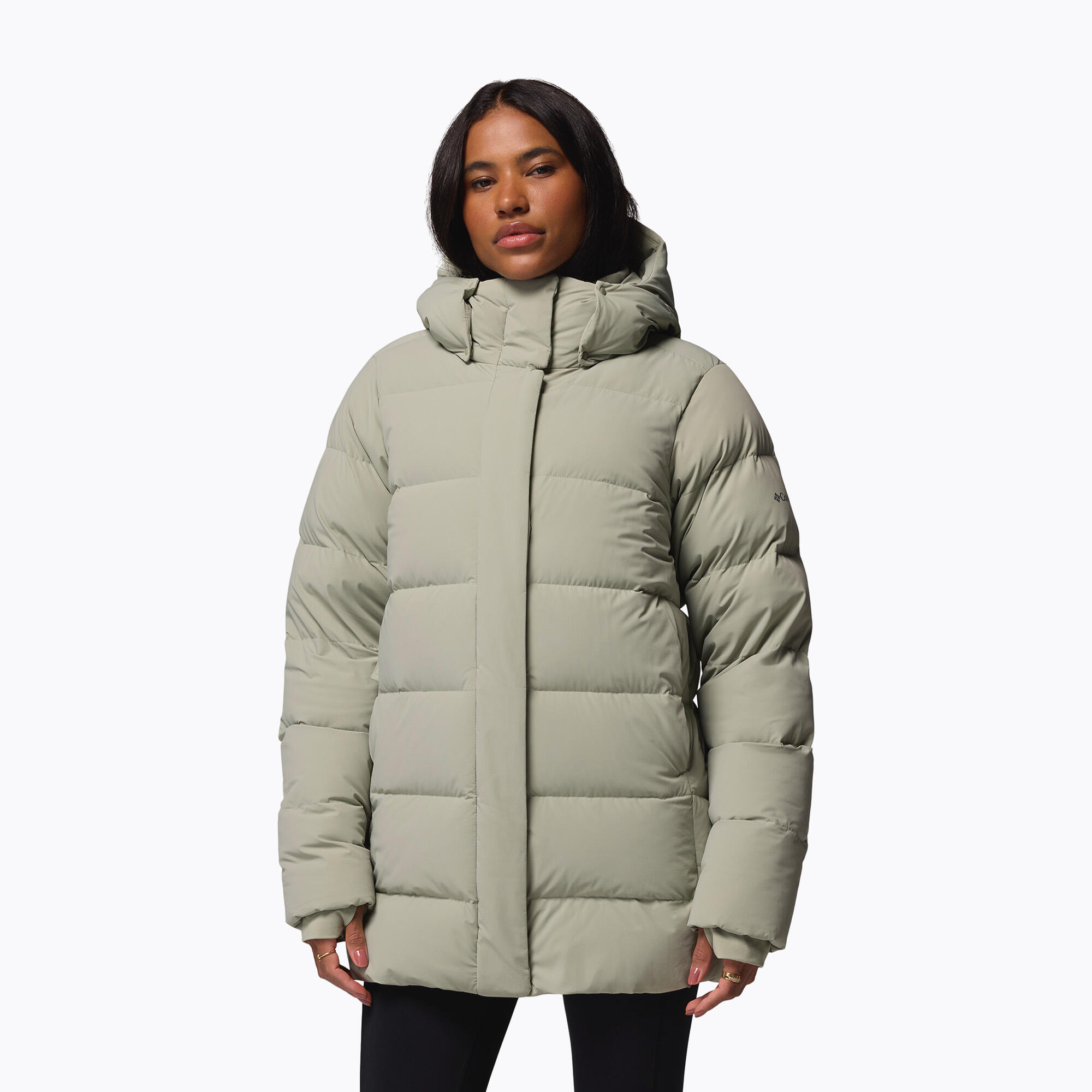Doudoune femme Columbia Amaze Puff Mid à capuche 1/7