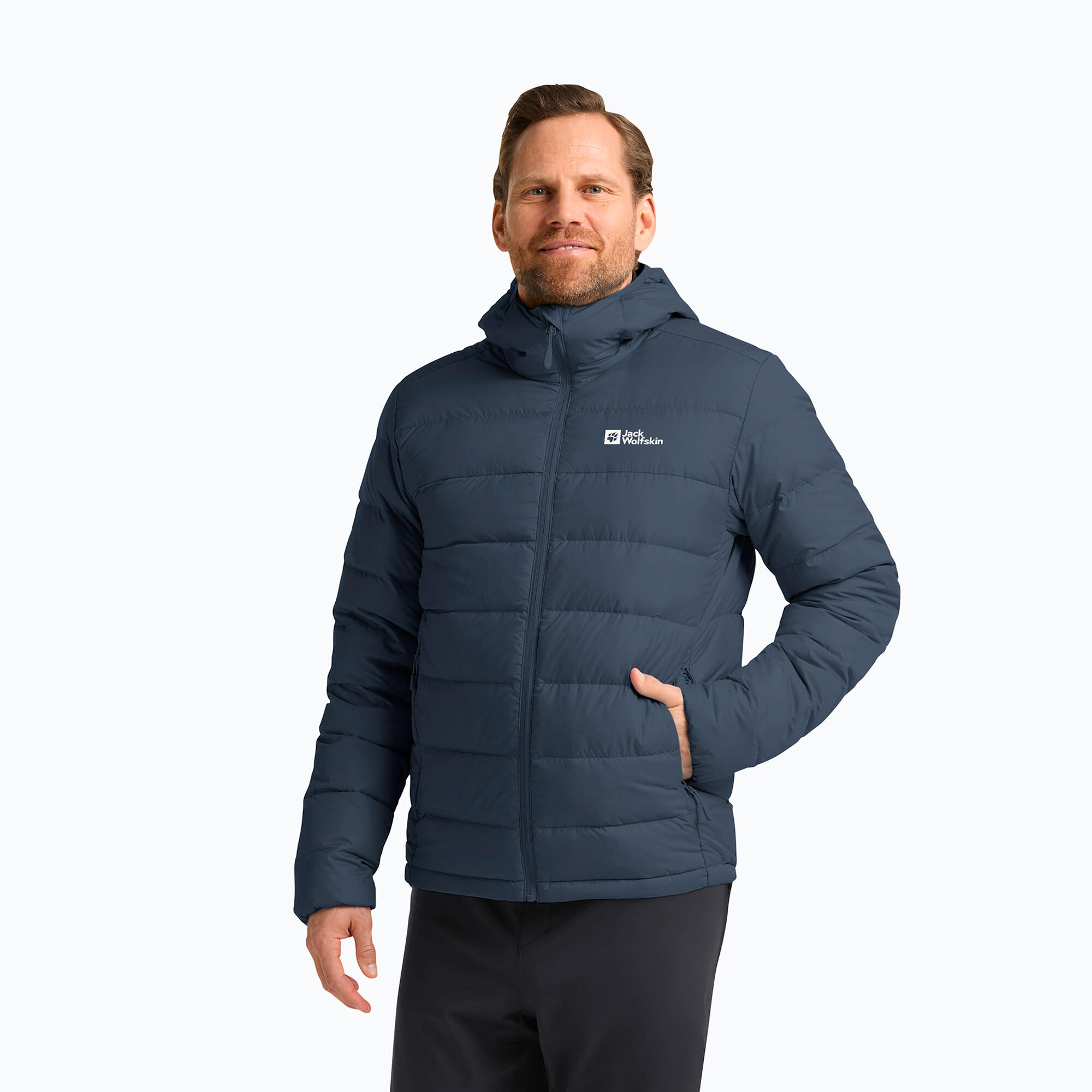 Veste matelassée pour homme Jack Wolfskin Ather Down Hoody 1/7