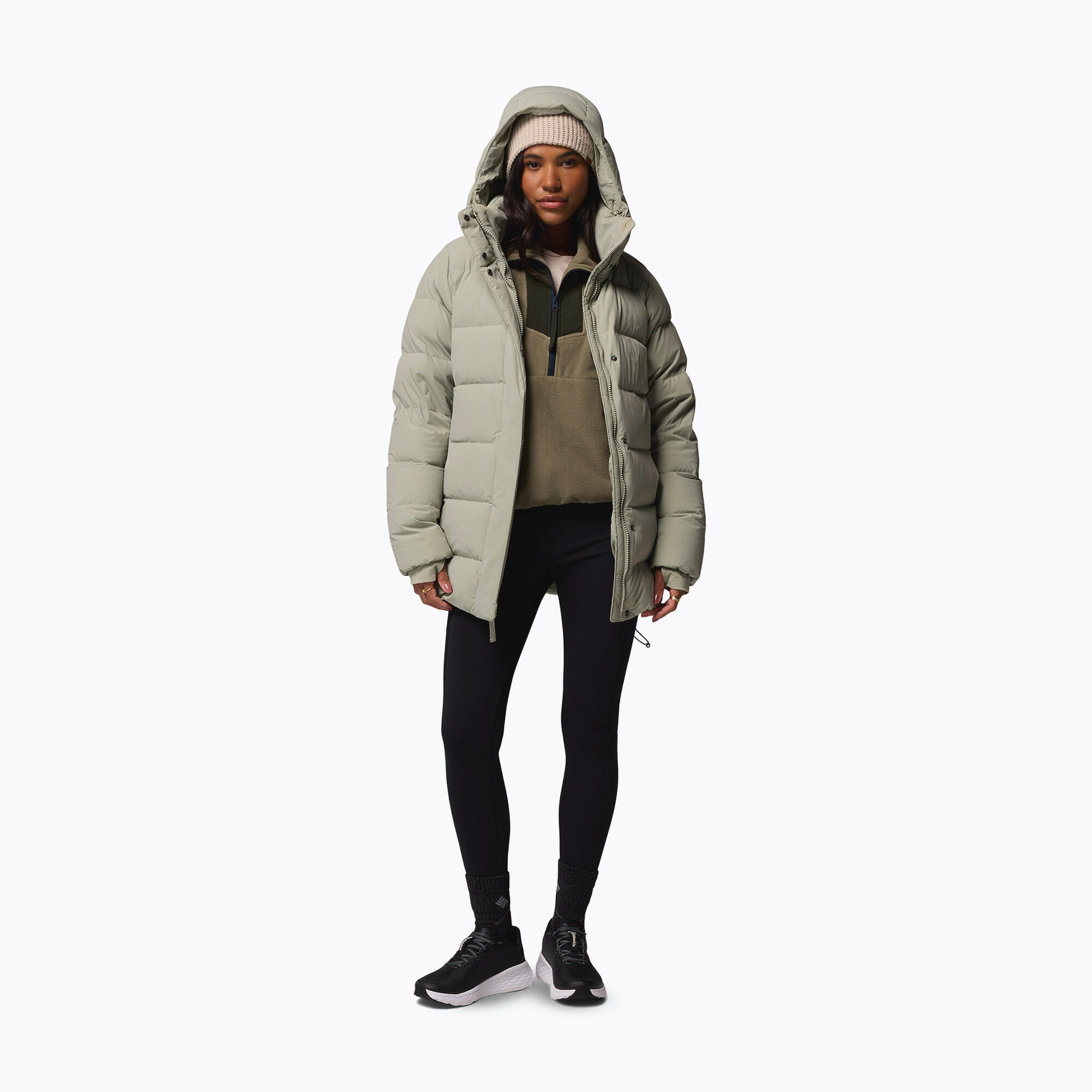 Doudoune femme Columbia Amaze Puff Mid à capuche 2/7