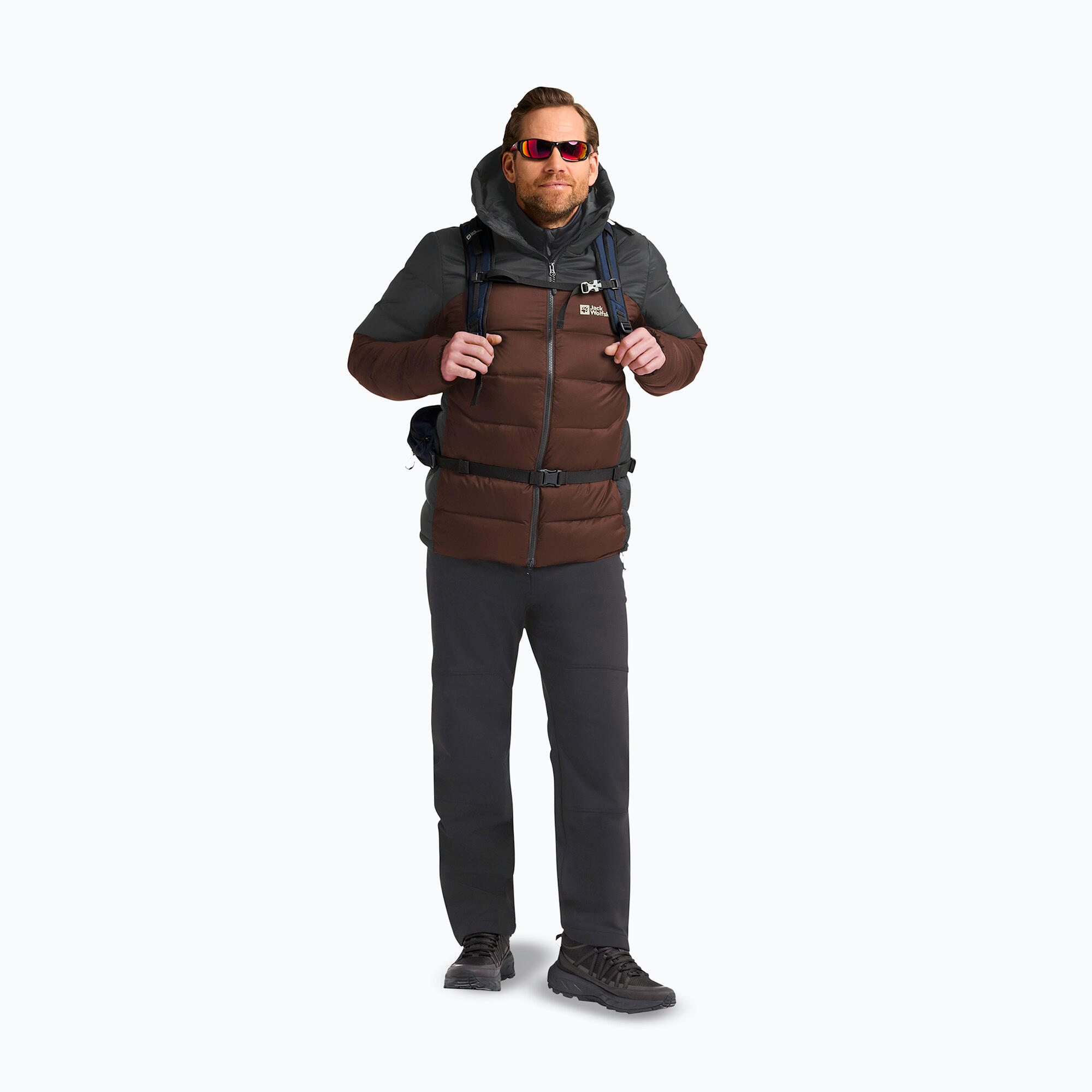 Veste en duvet pour homme Jack Wolfskin Nebelhorn Down Hoody 2/7