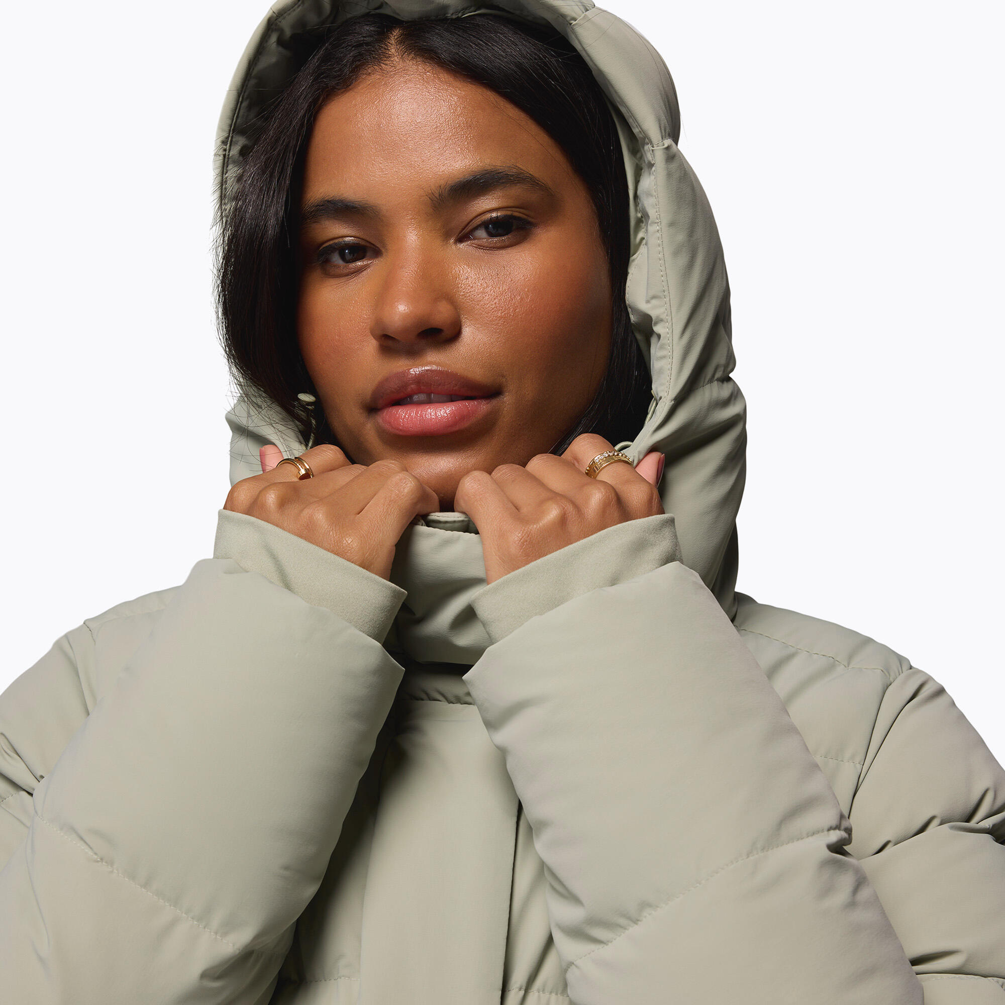Doudoune femme Columbia Amaze Puff Mid à capuche 7/7