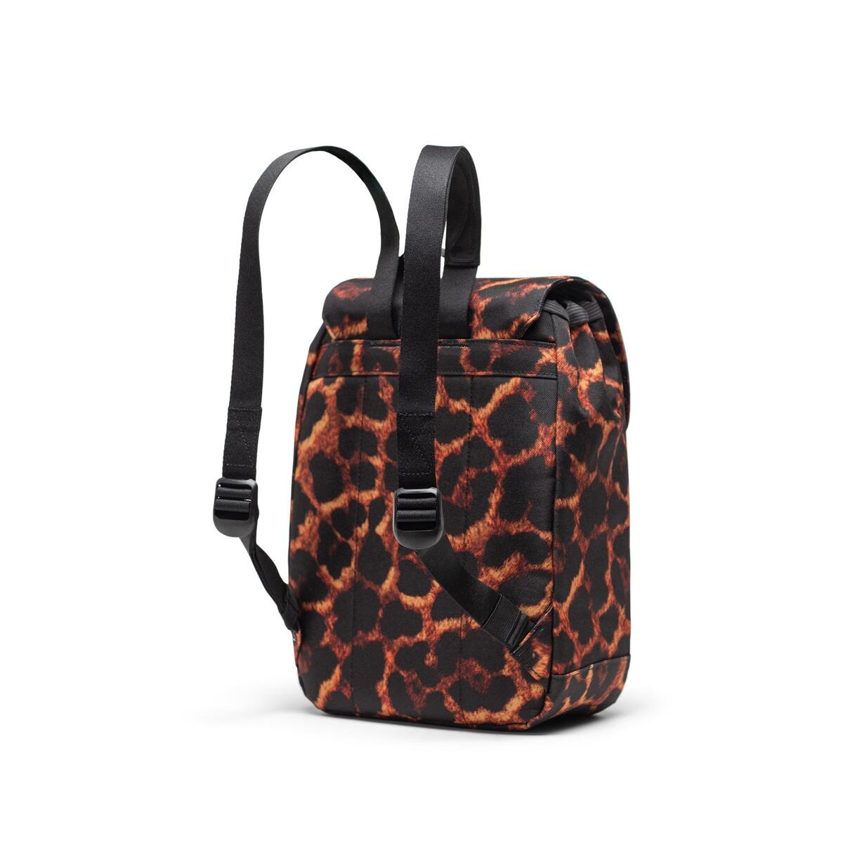 Sac à dos en matières recyclées RETRAT MINI 10L unisexe Léopard 3/4