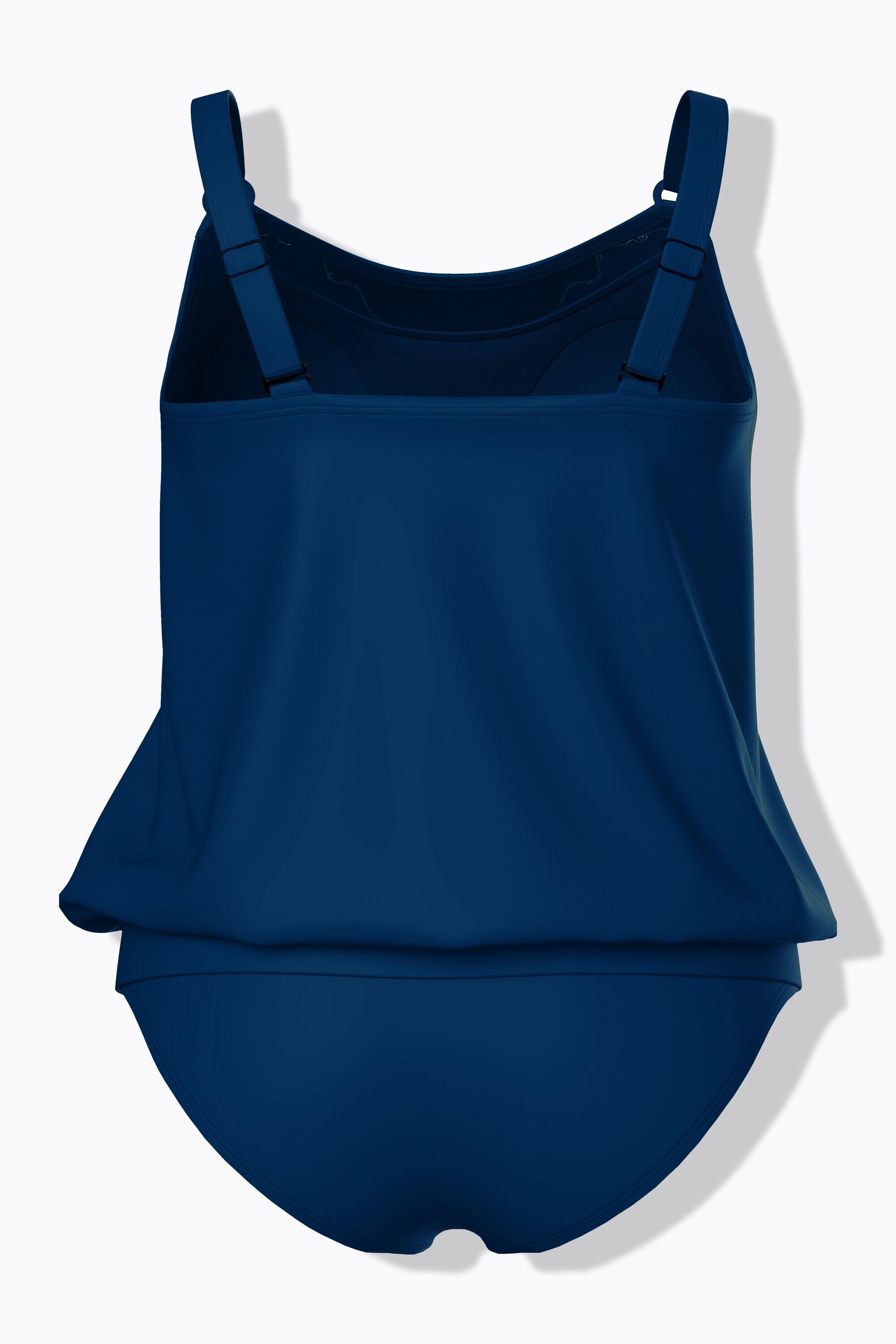 Femme Tankini avec bonnets souples base élastique et bretelles ajustables 7/7