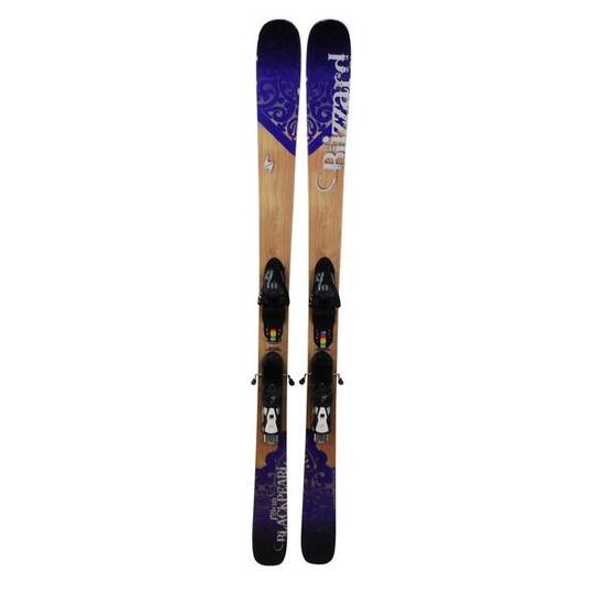 RECONDITIONNE - Ski Blizzard Black Pearl + Fixations