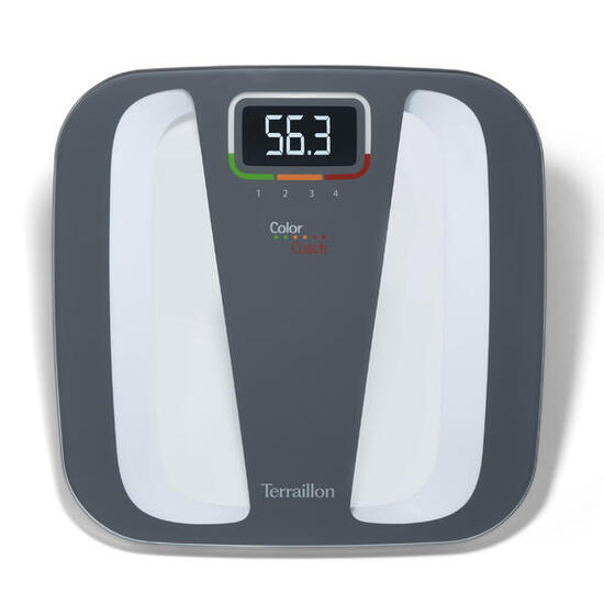 Pèse personne électronique, Indication évolution de poids en couleur.