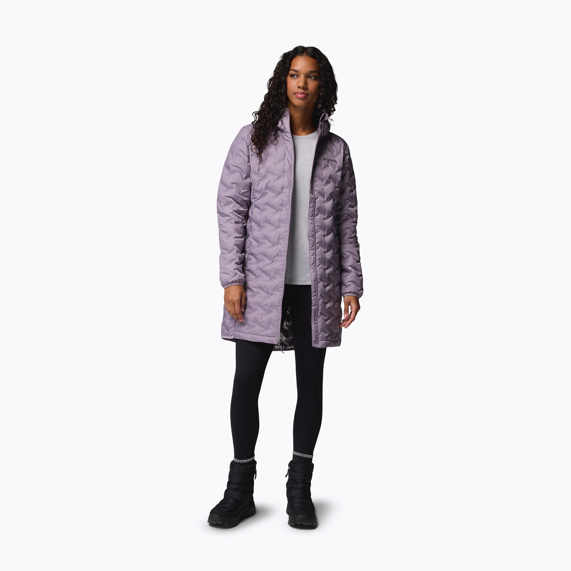 Doudoune longue pour femme Columbia Delta Ridge II 2/7
