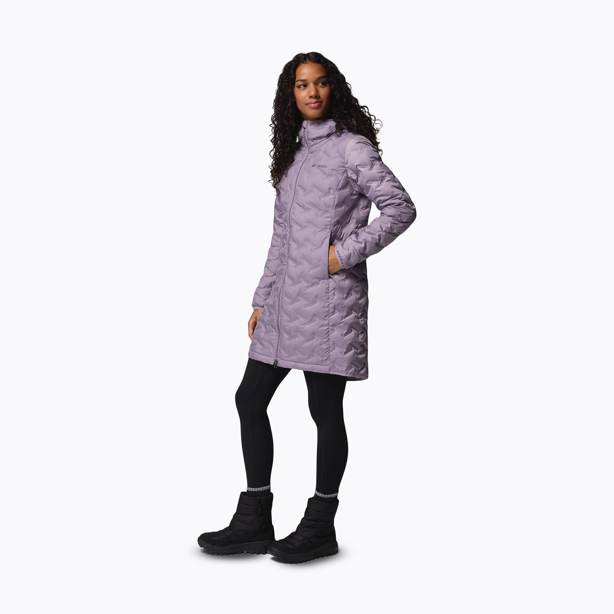 Doudoune longue pour femme Columbia Delta Ridge II 5/7