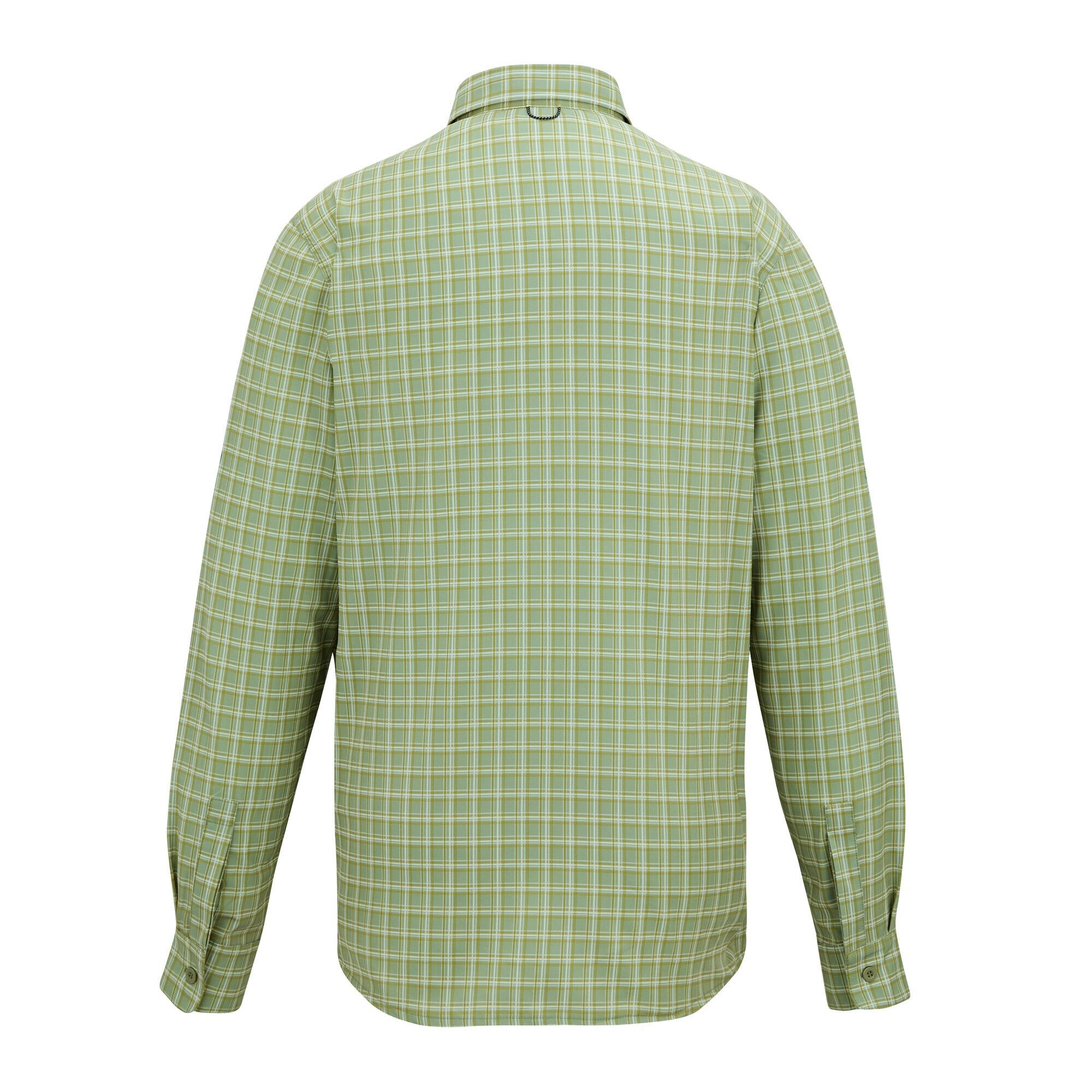 Chemise De Voyage Motif/style À Carreaux Homme (Sauge Clair) 2/5