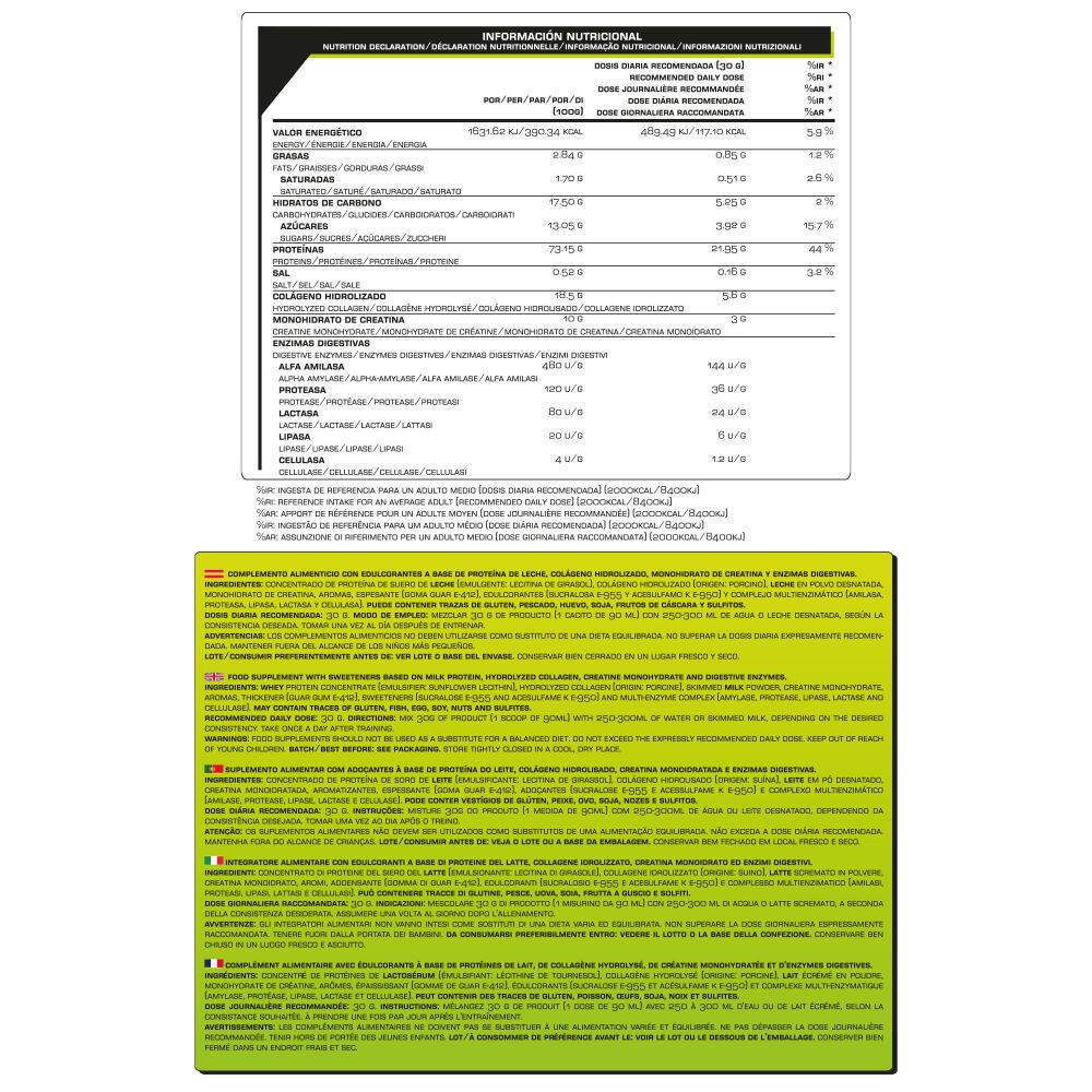 Whey Protein 1.8Kg Iron Addict Labs - Proteína de Suero de Leche de Máxima Calid 5/7