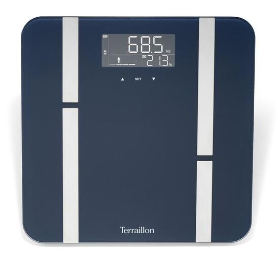 Pèse personne électronique, Impédancemètre, USB-C, Ultra stable.