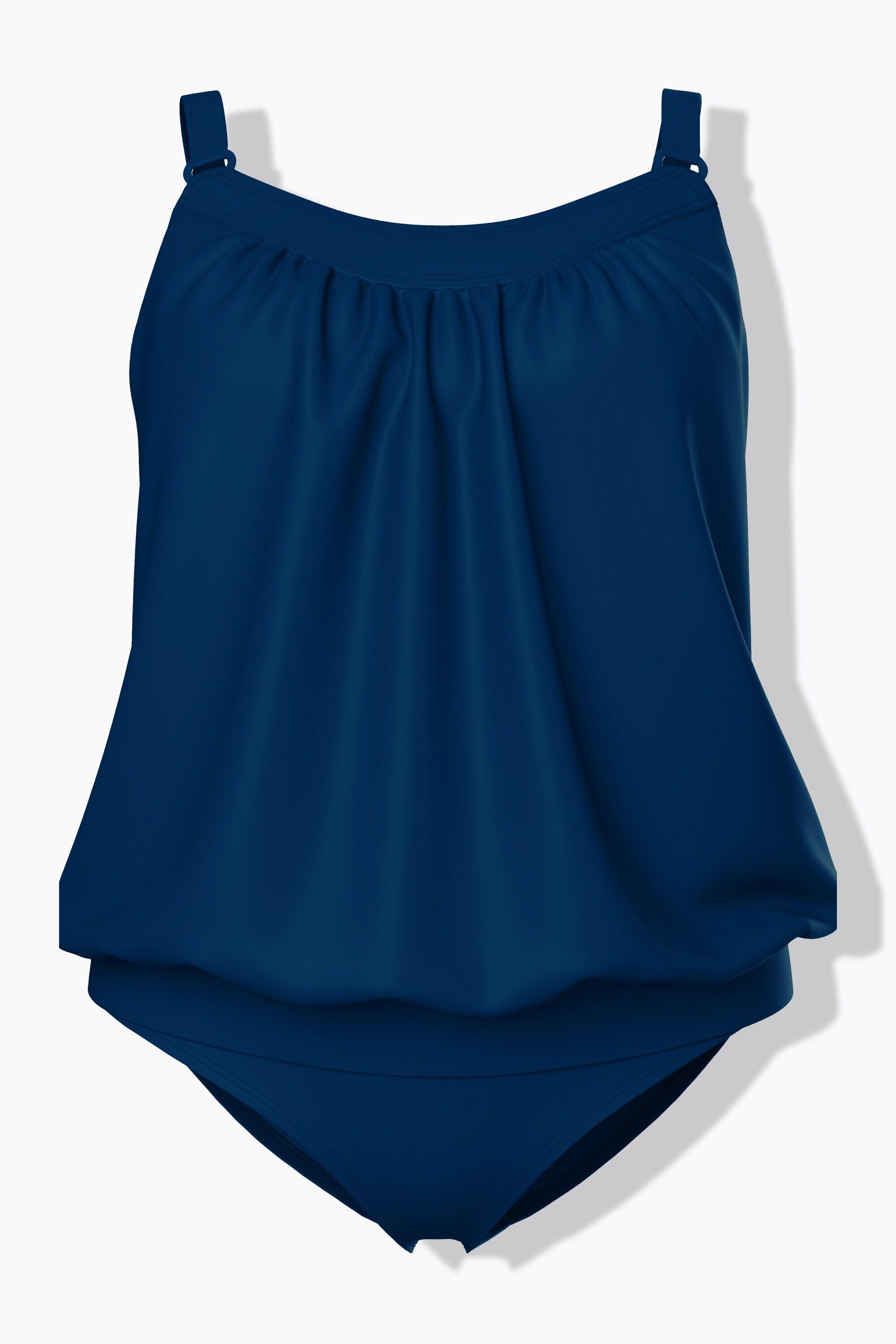 Femme Tankini avec bonnets souples base élastique et bretelles ajustables 6/7