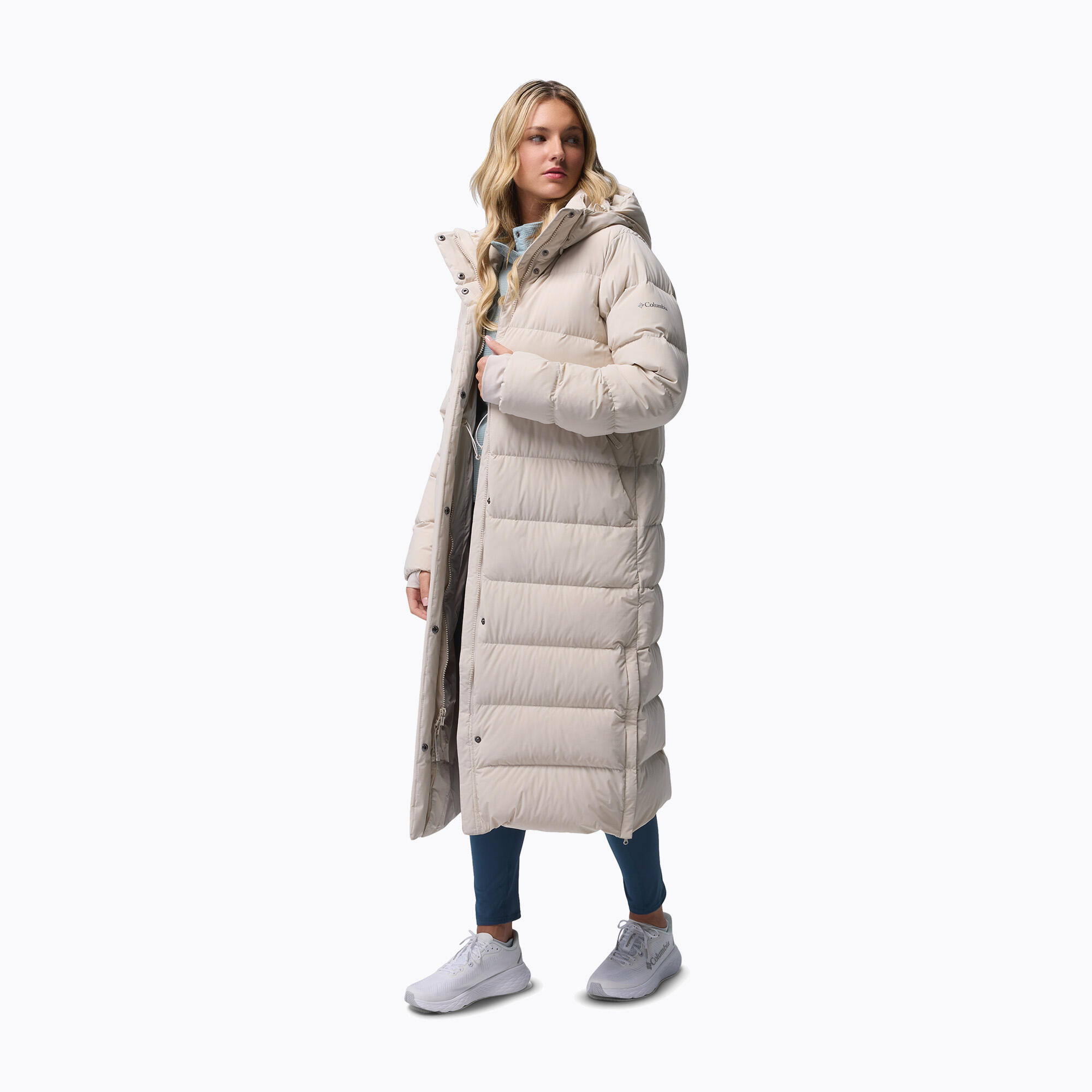 Doudoune longue à capuche pour femme Columbia Amaze Puff 6/7
