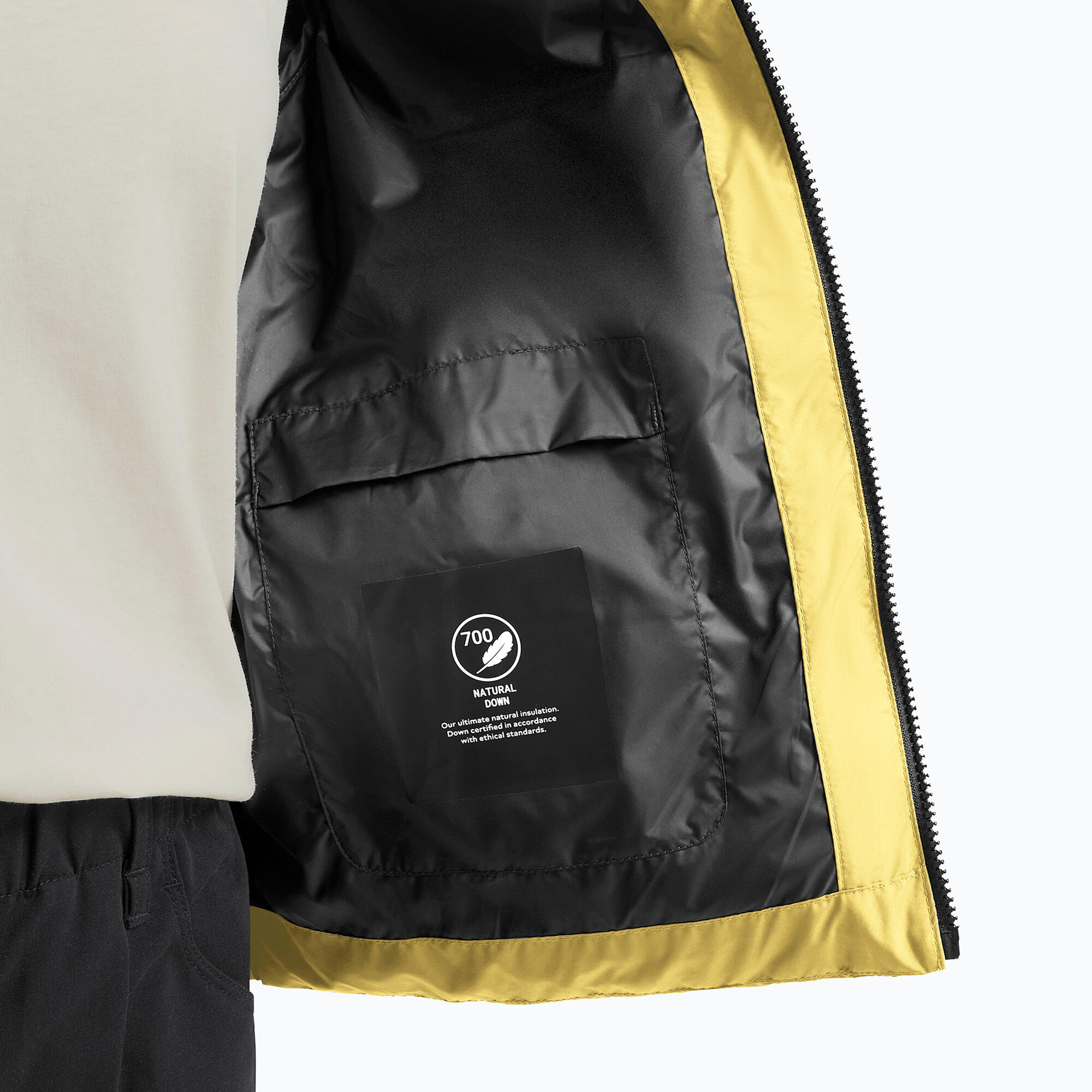 Casaco de penas feminino Jack Wolfskin Frozen Palace 6/7