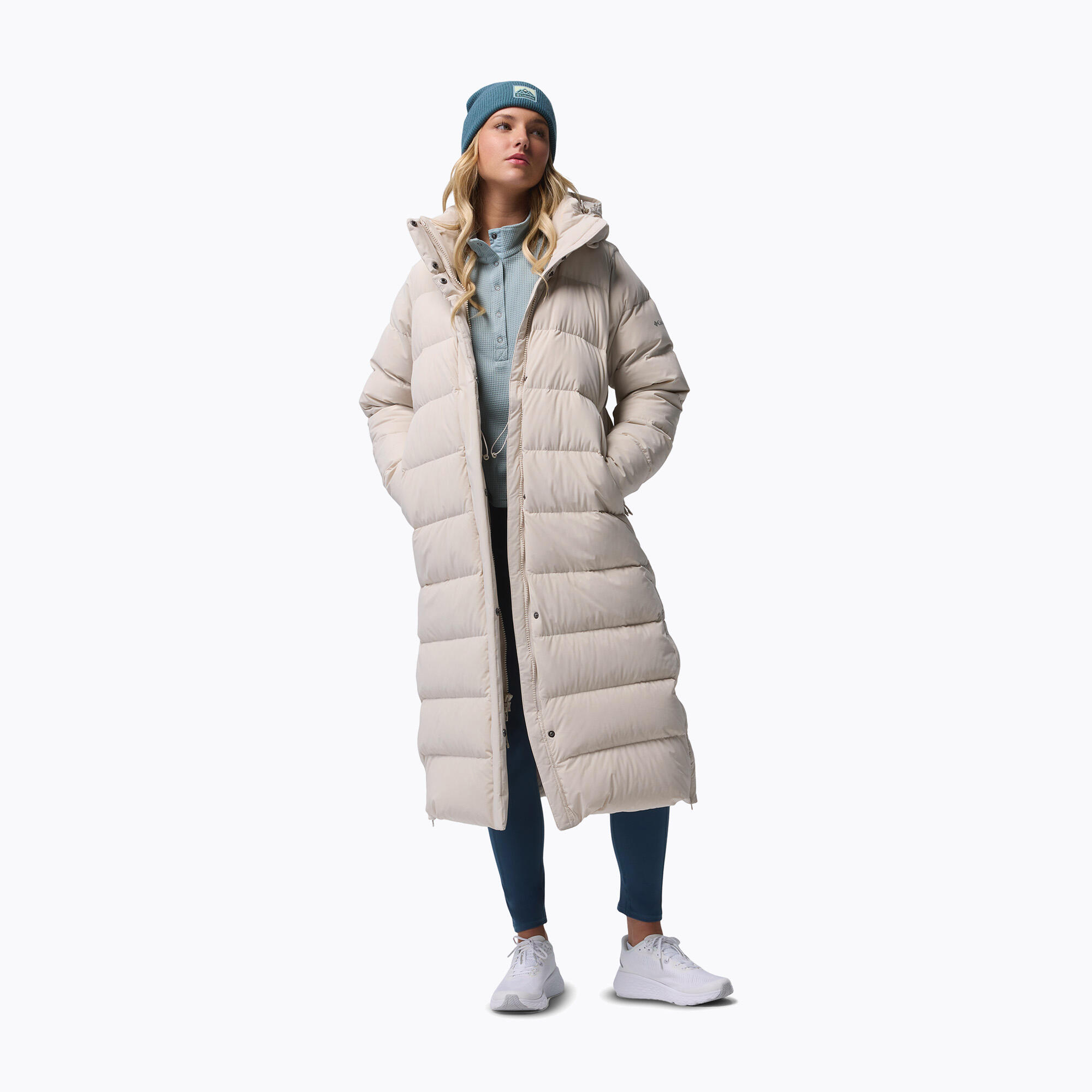 Doudoune longue à capuche pour femme Columbia Amaze Puff 2/7