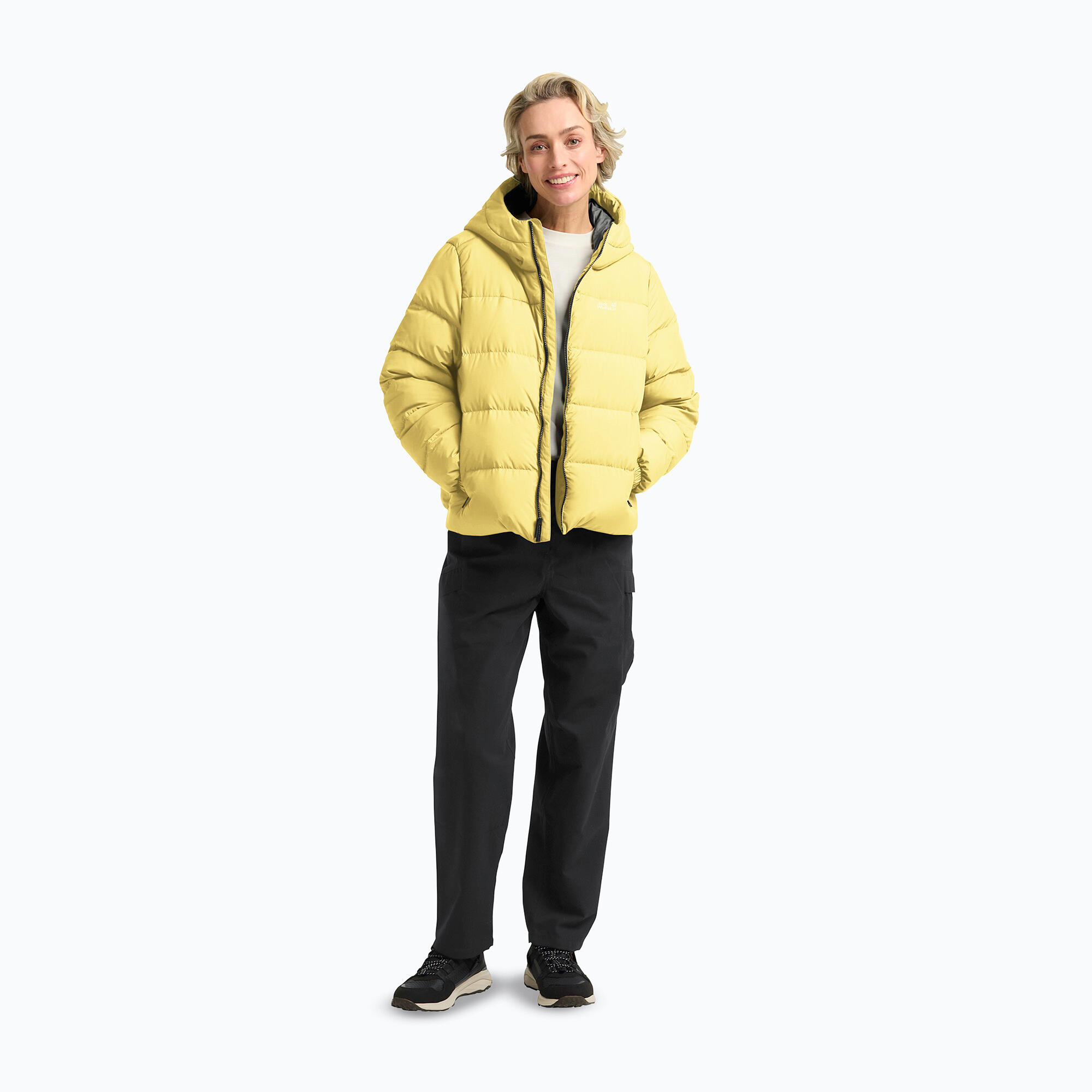 Casaco de penas feminino Jack Wolfskin Frozen Palace 2/7