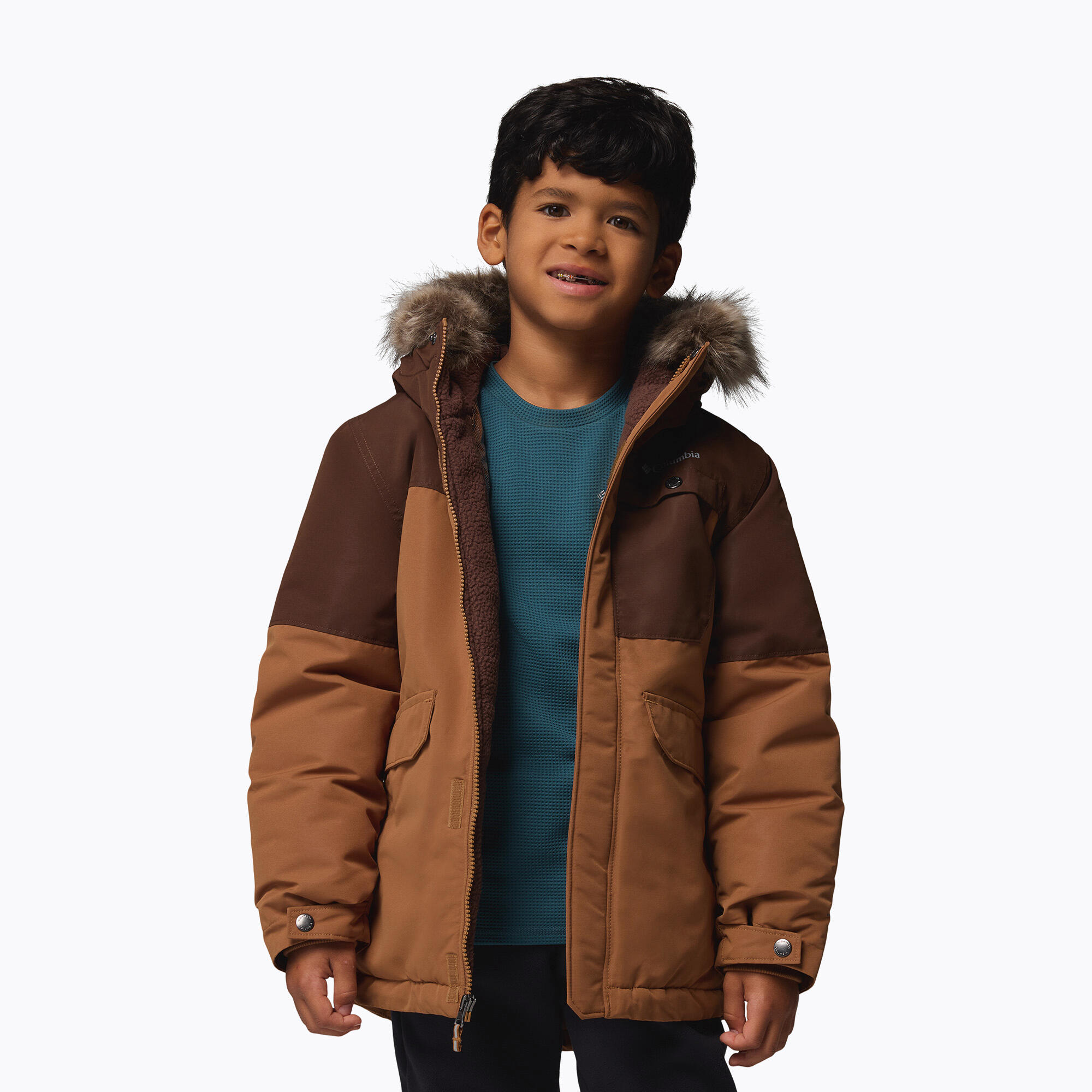 Casaco infantil acolchoado Columbia Nordic Strider II 5/7