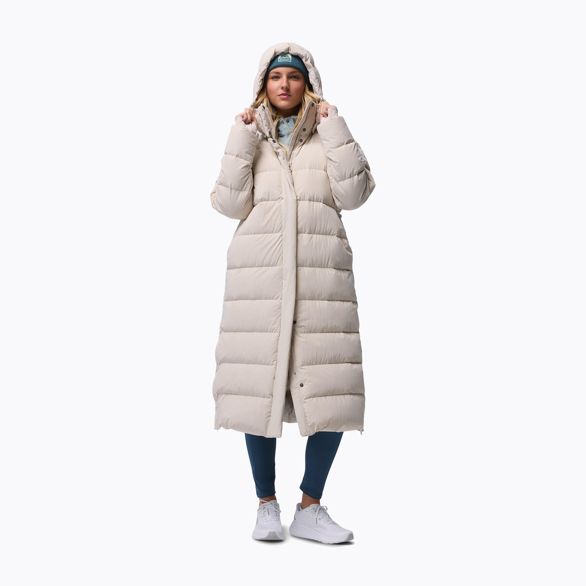 Doudoune longue à capuche pour femme Columbia Amaze Puff 4/7