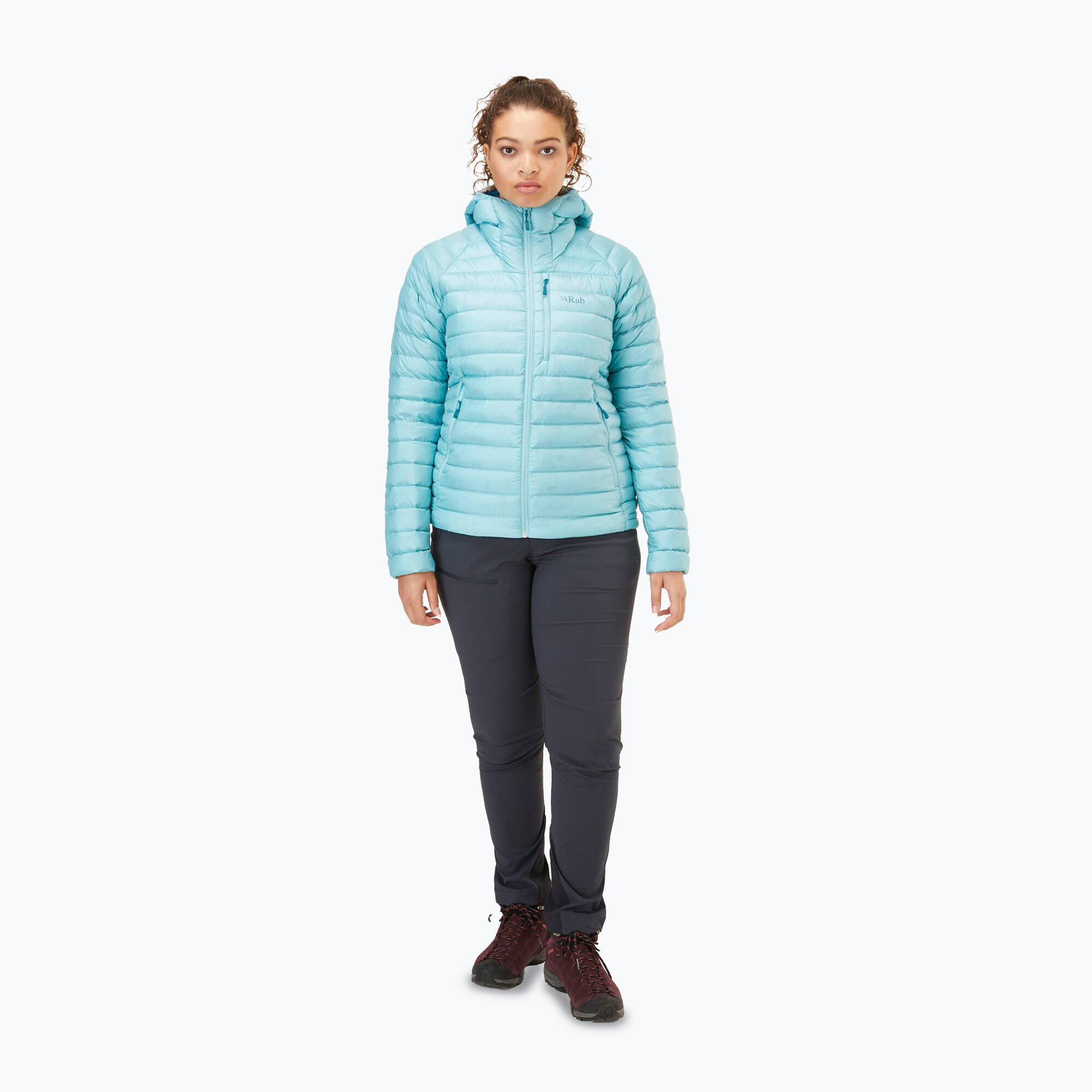 Giacca piumino donna Rab Microlight Alpine 2/7
