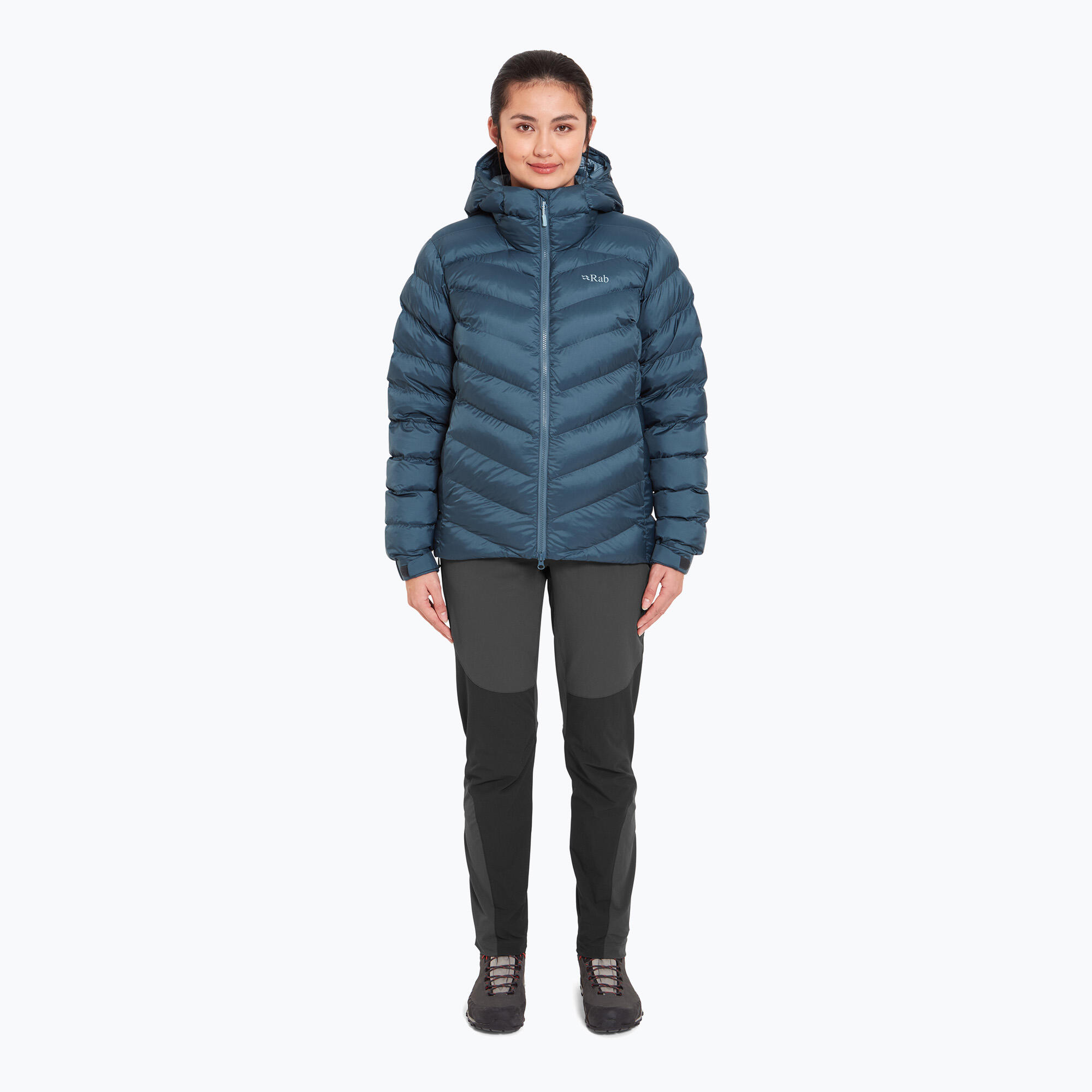 Dames gewatteerde jas Rab Nebula Pro 2/7