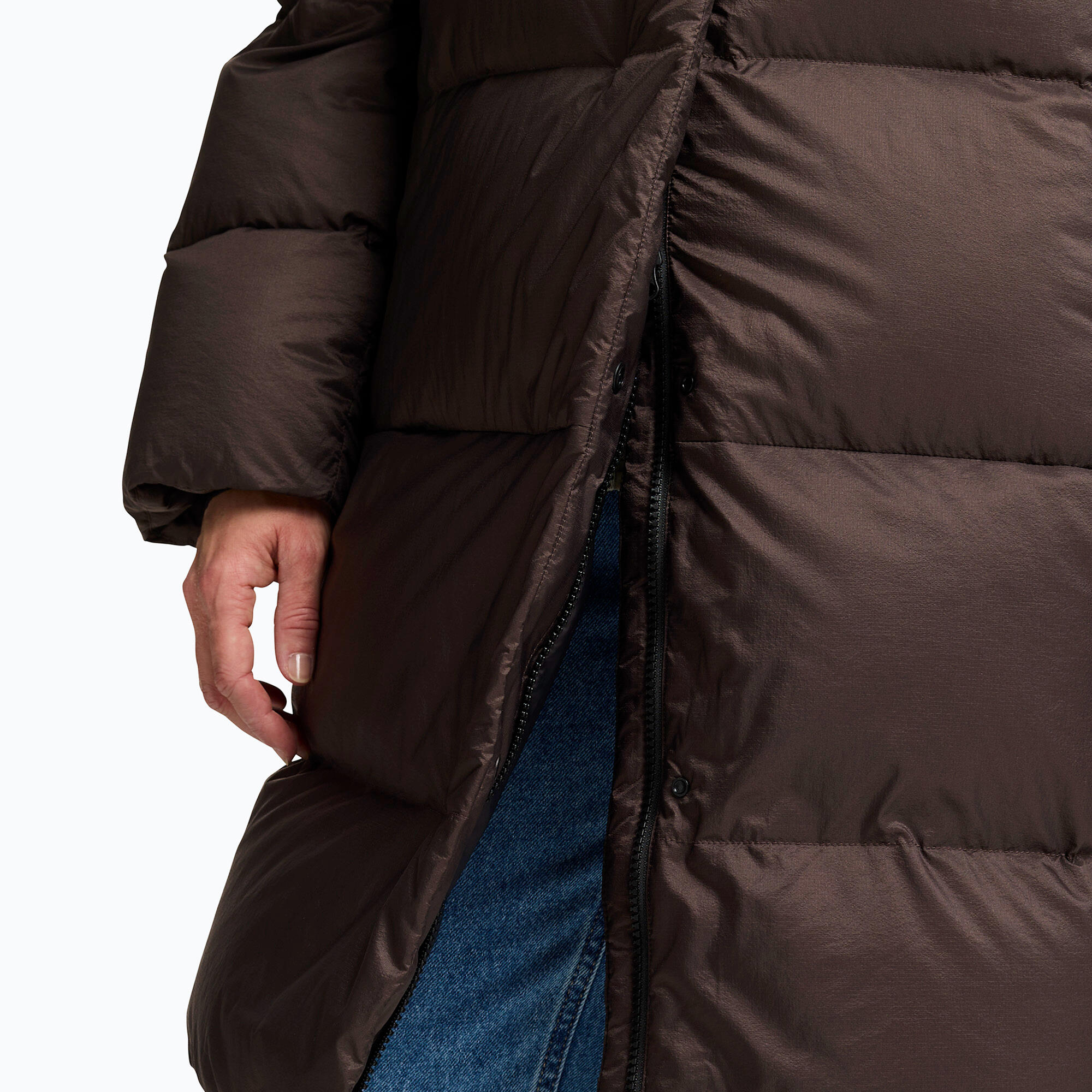 Giacca piumino da donna Jack Wolfskin Icy Hill Coat Rds 5/7