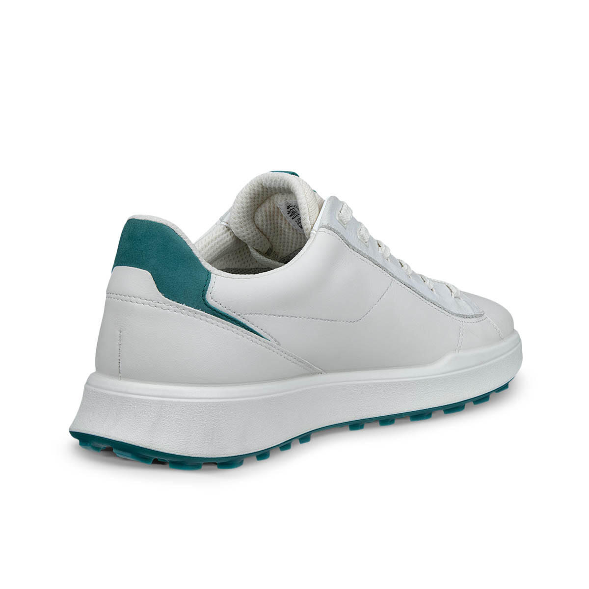 ECCO Men Street Vibe Sapatos de golfe para homem, Branco/Baygreen 2/5