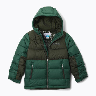 Gewatteerd kinderjack columbia pike lake ii met capuchon