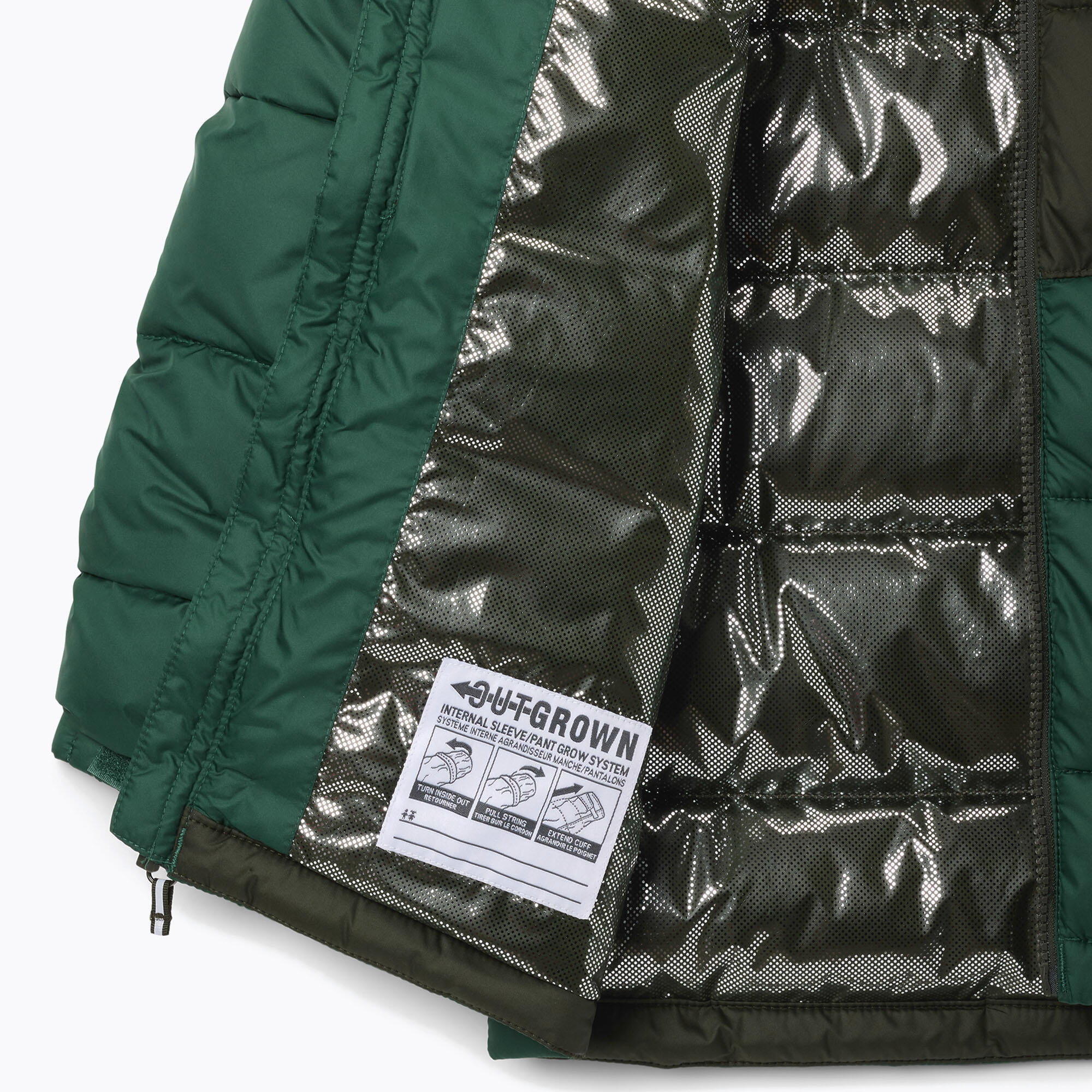Veste chaude pour enfants Columbia Pike Lake II à capuche 3/4