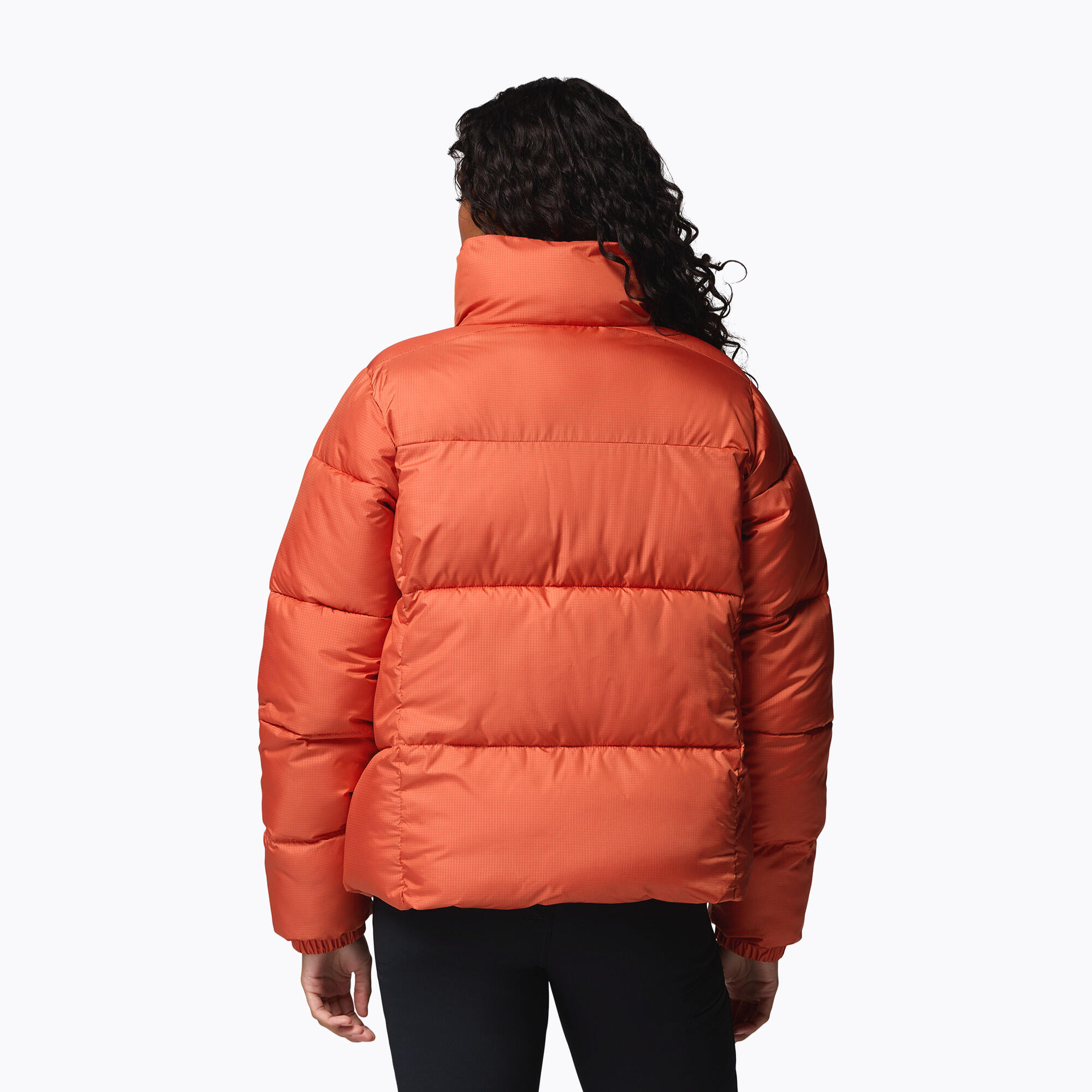 Casaco feminino acolchoado Columbia Puffect II com zíper completo 3/7