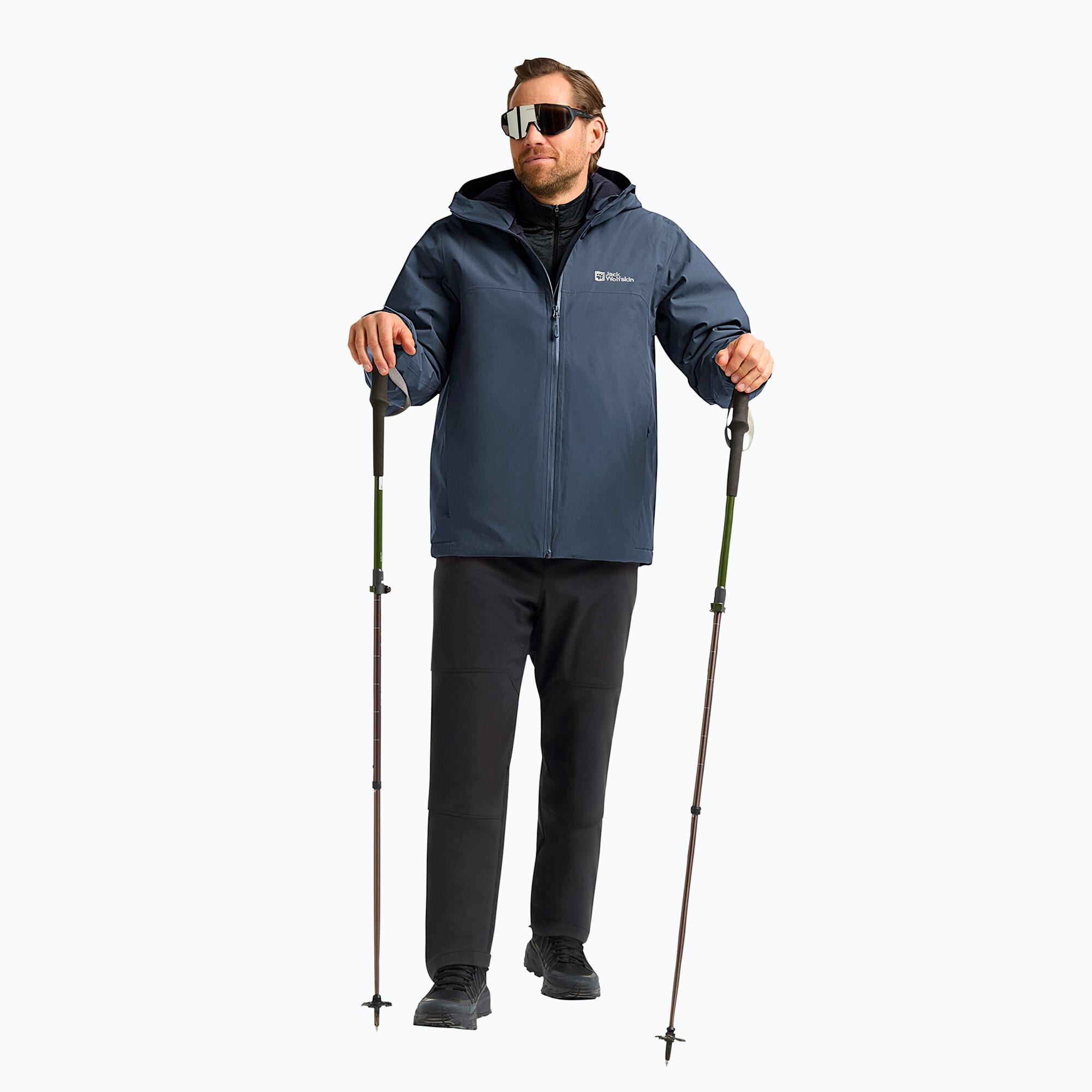 Heren gewatteerde jas Jack Wolfskin Wisper Ins 2/7