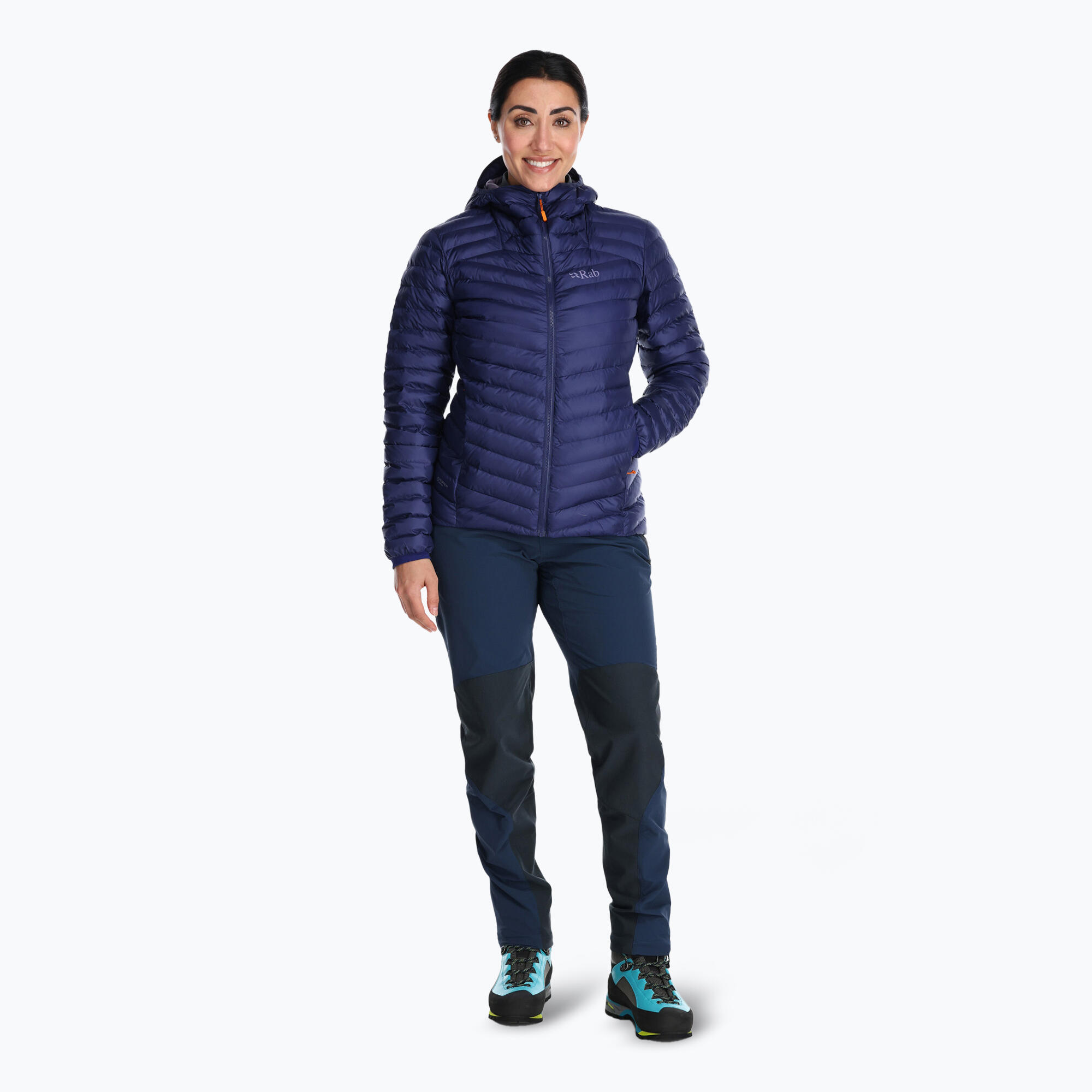 Casaco feminino acolchoado Rab Cirrus Alpine 2/7