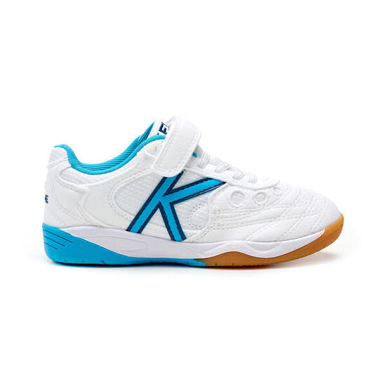 Kelme Zapatillas De Niño Indoor Copa Elastic Blanco Unisex Kids