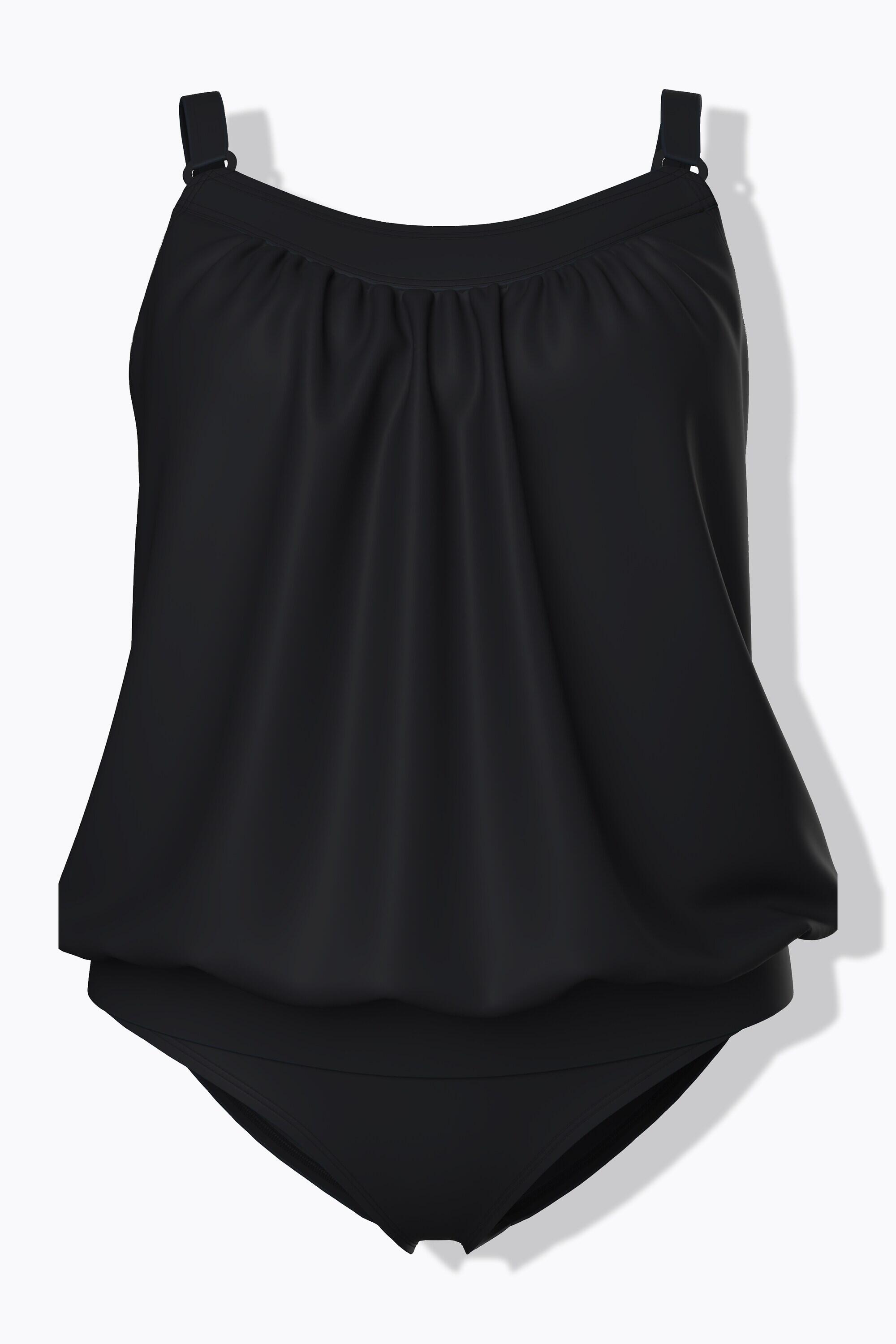 Femme Tankini avec bonnets souples base élastique et bretelles ajustables 6/7