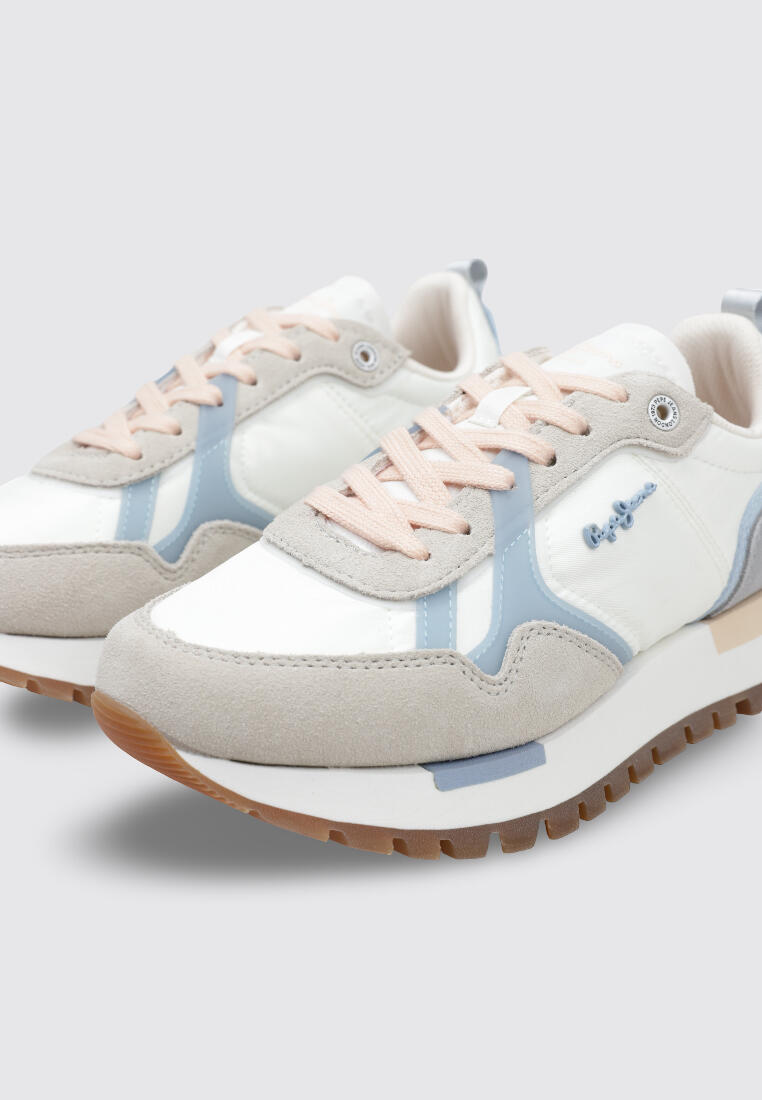 Zapatillas Deportivas Mujer Pepe Jeans ARI FRESH W Blanc 3/5