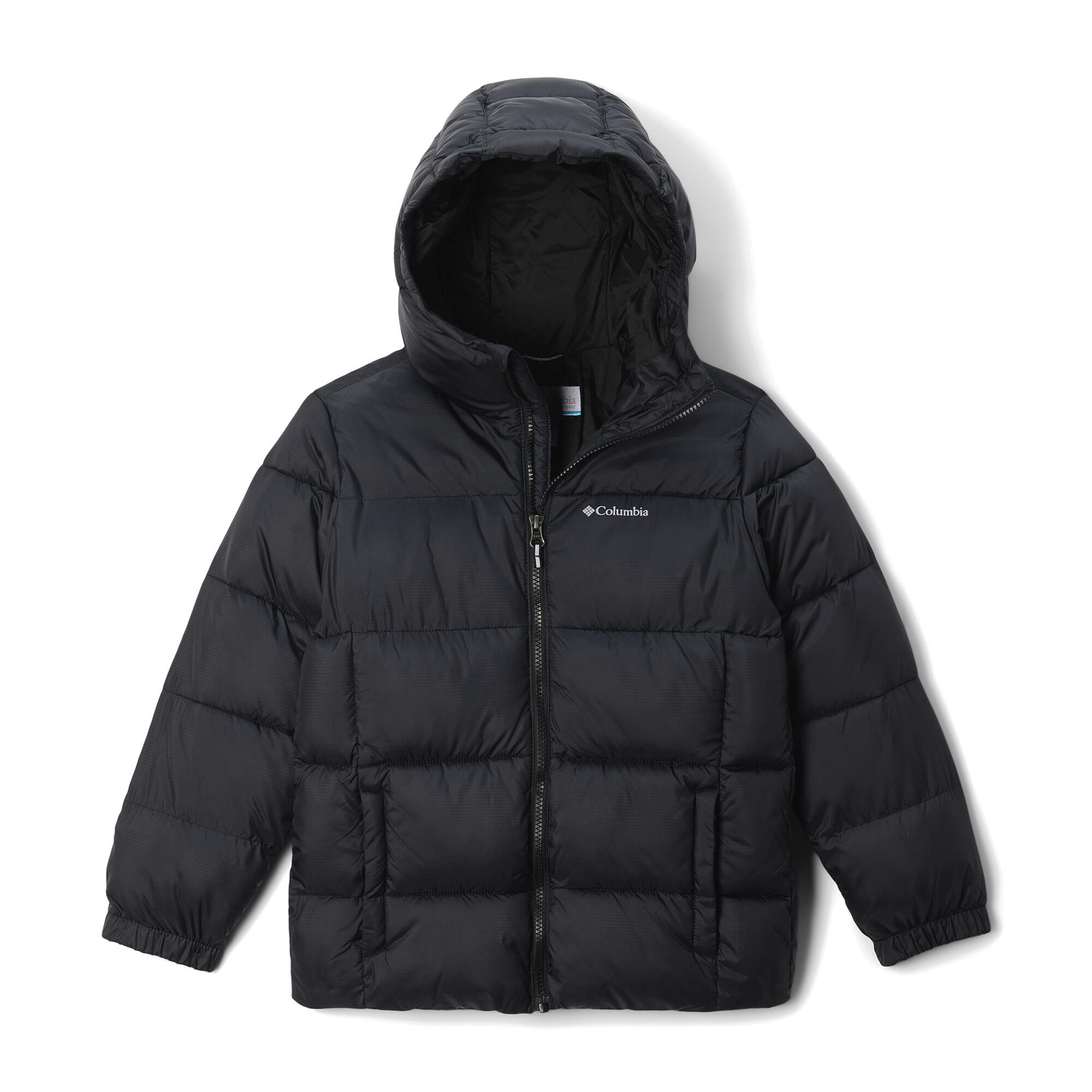 Casaco infantil acolchoado Columbia Puffect com capuz 4/4