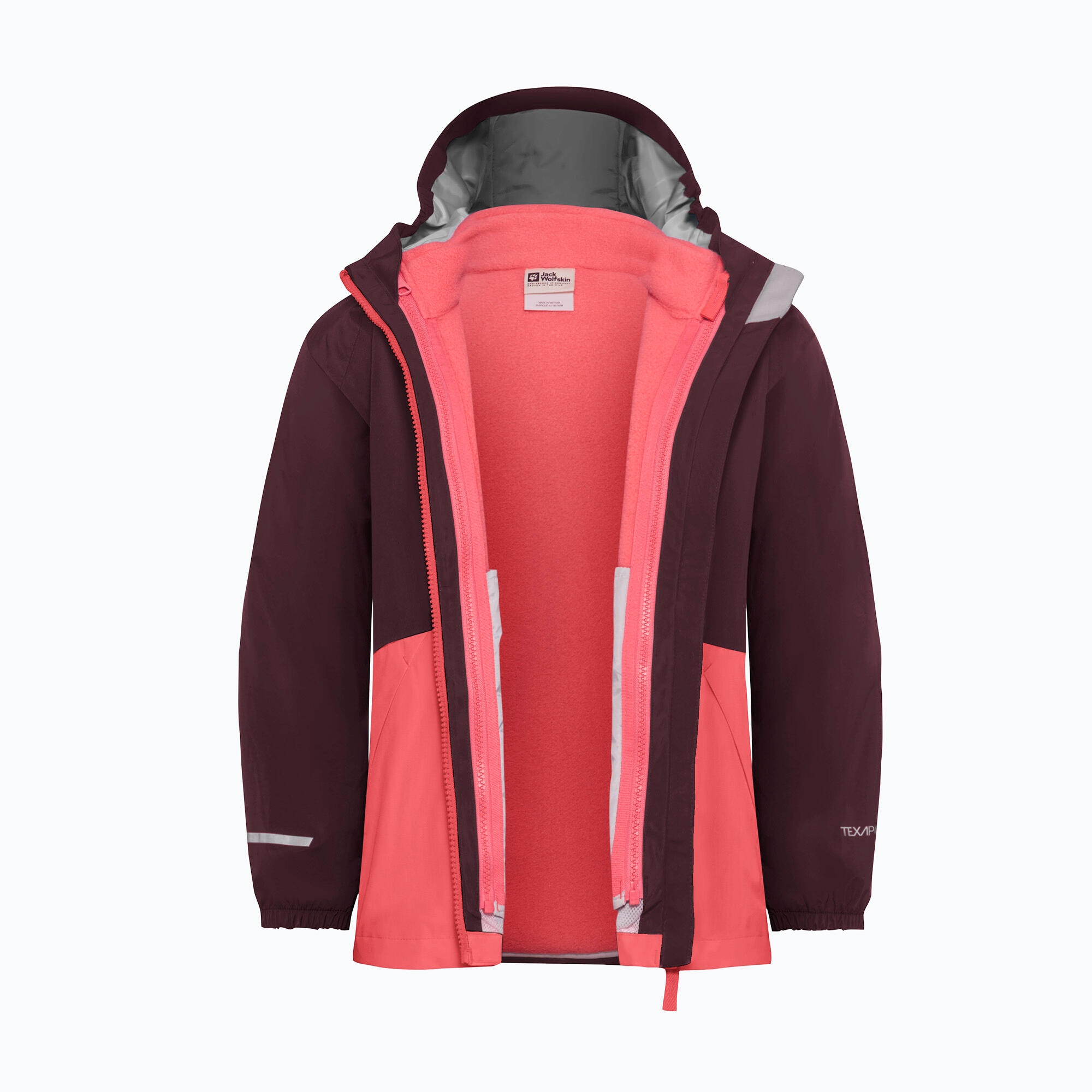 Veste 3 en 1 pour enfants Jack Wolfskin Iceland 3IN1 4/7