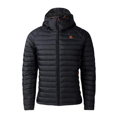Heren air lite gewatteerd jack (zwart)