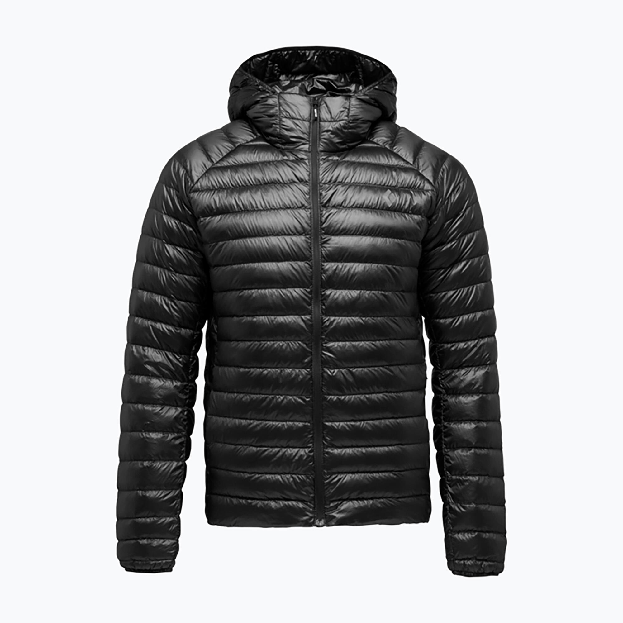 Veste en duvet pour homme Black Diamond Deploy Down Full Zip Hoody 3/4