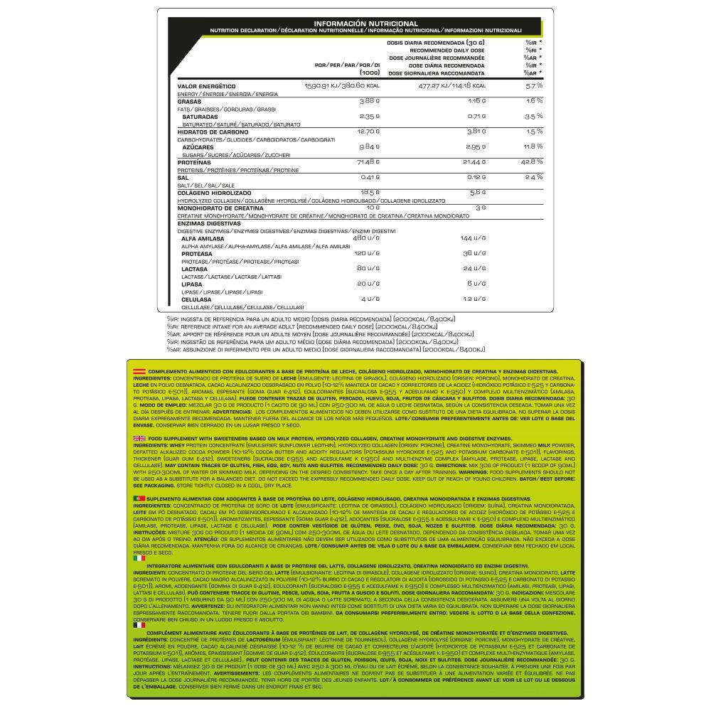 Whey Protein 1.8Kg Iron Addict Labs - Proteína de Suero de Leche de Máxima Calid 5/7