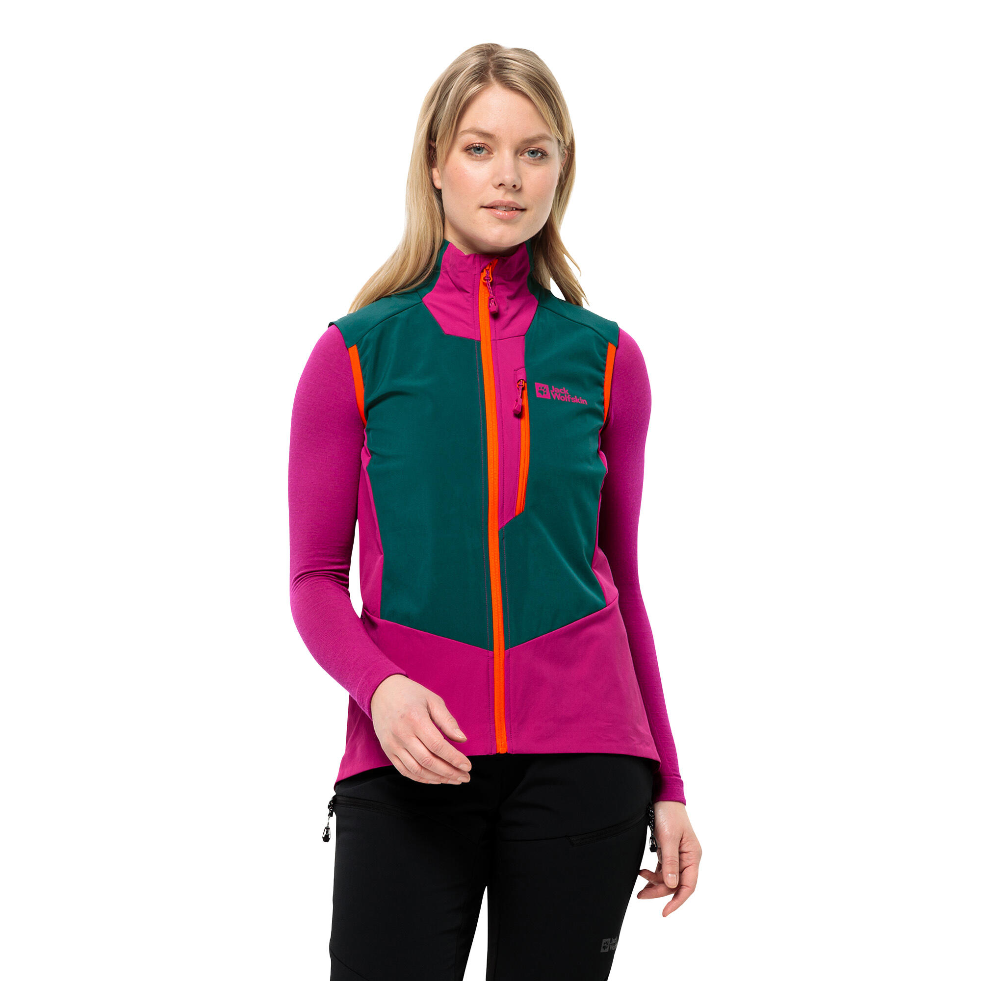 Dames toeristen bodywarmer Jack Wolfskin Alpspitze 6/6