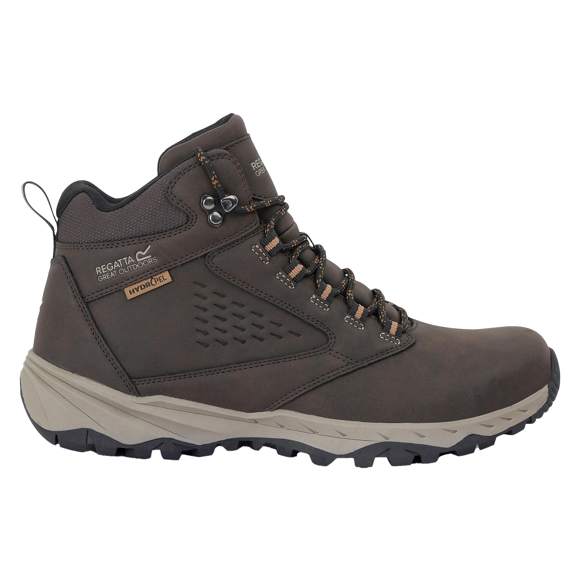 "Amble" Wanderstiefel für , Wasserfest Herren Schwarzbraun/Hellbraun 4/5