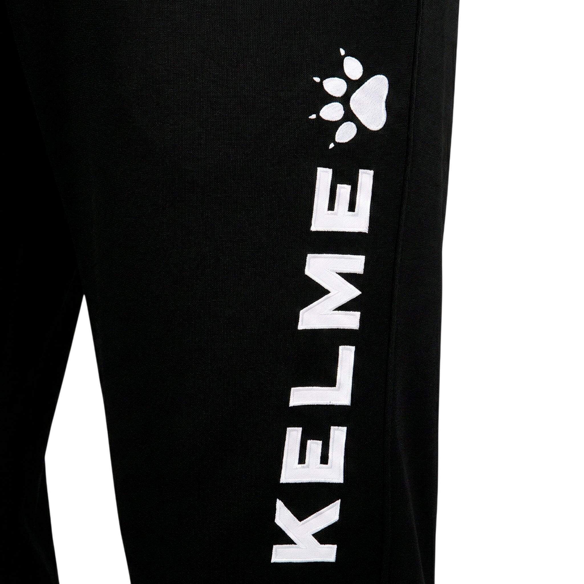 Pantalón Largo Unisex Kelme Global  Color Negro-blanco 3/4