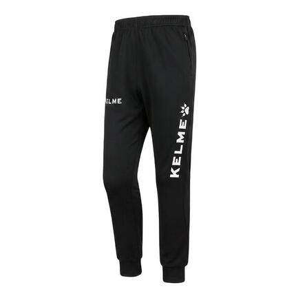 Kelme Pantalón Largo De Chándal Global Negro Y Blanco Unisex