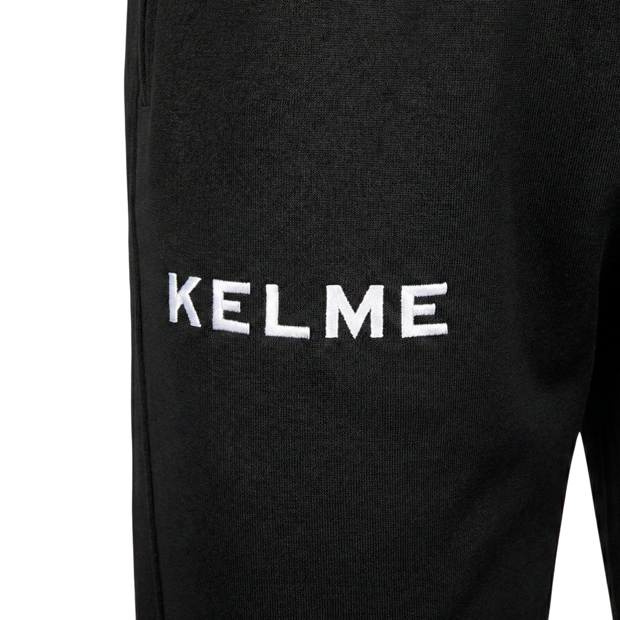 Pantalón Largo Unisex Kelme Global  Color Negro-blanco 4/4