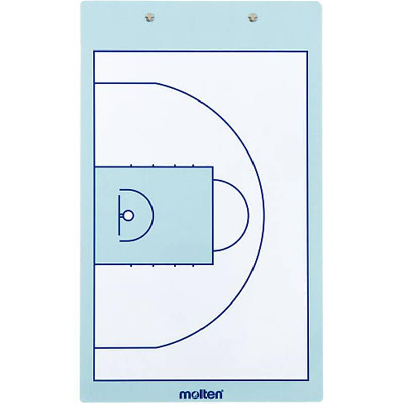Set antrenor baschet Molten tabela strategie SB2, fluier Dolfin Pro, pompa DHP21
