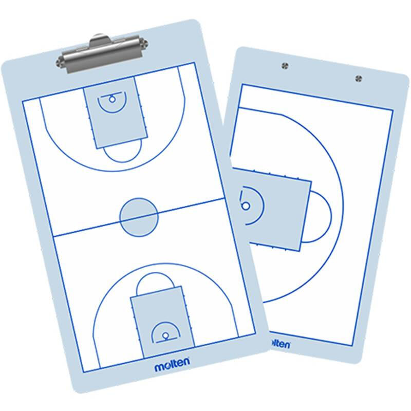 Set antrenor baschet Molten tabela strategie SB2, fluier Dolfin Pro, pompa DHP21