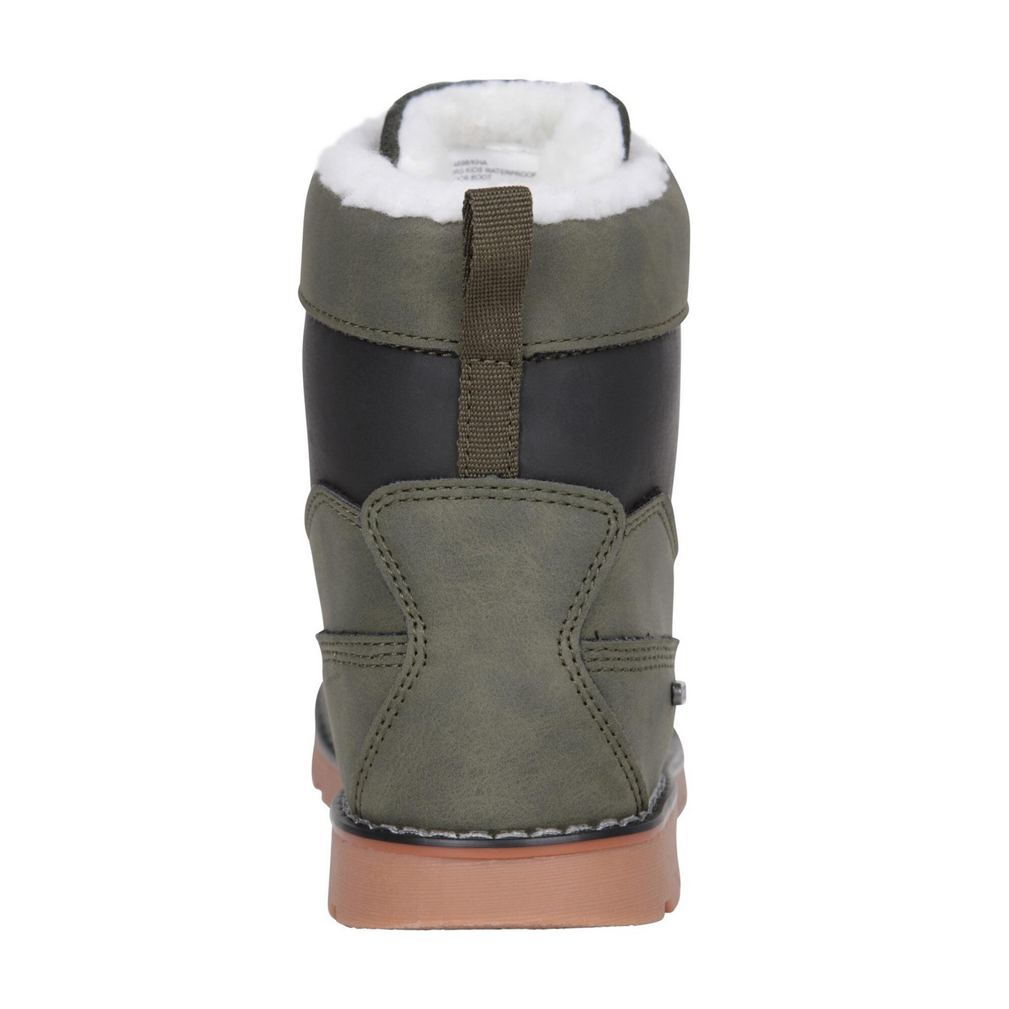 Stivali Borg Impermeabile CasualBambini Mountain Warehouse Chestnut Verde Kaki 2/4